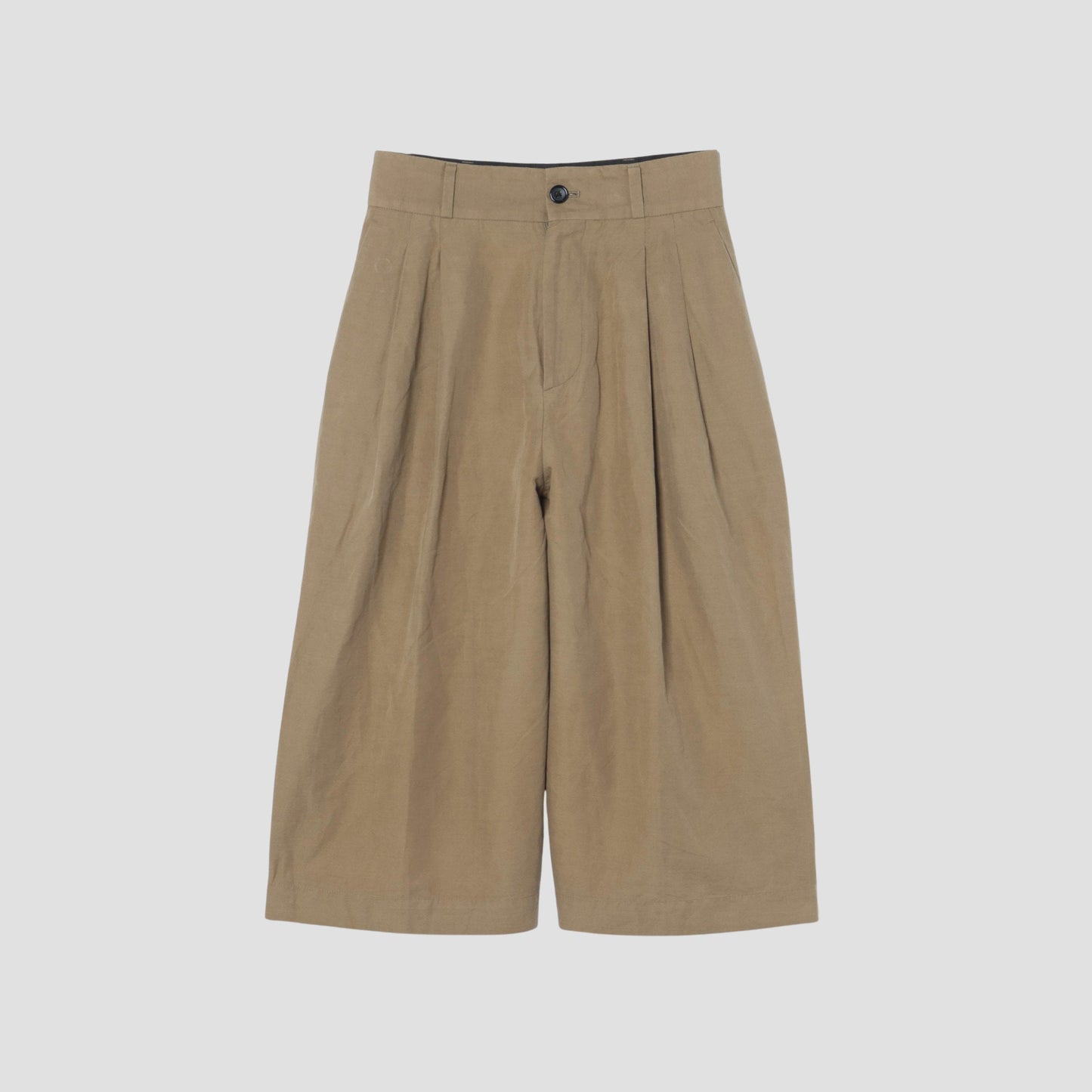 YARN DYE COTTON LINEN TROUSERS