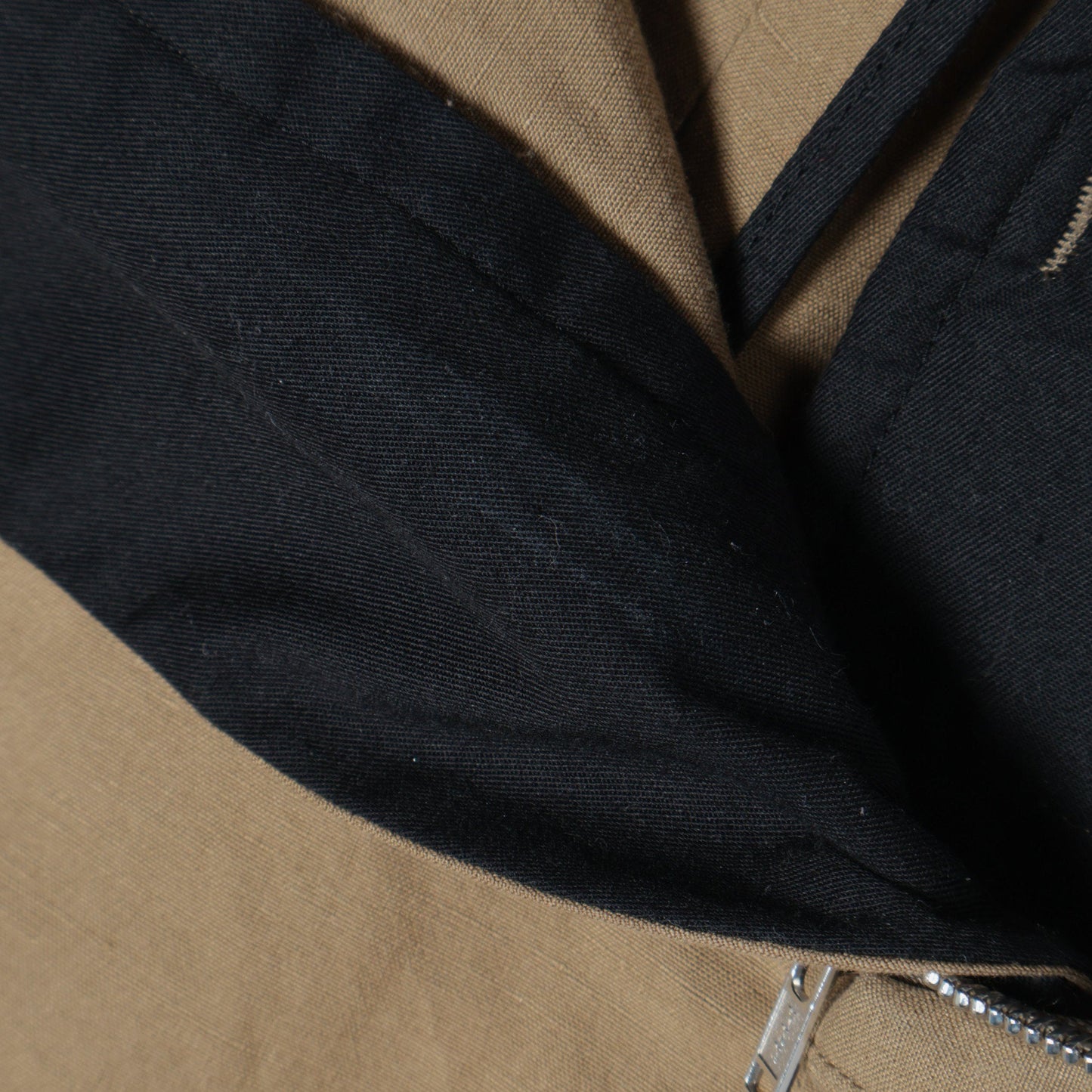 YARN DYE COTTON LINEN TROUSERS