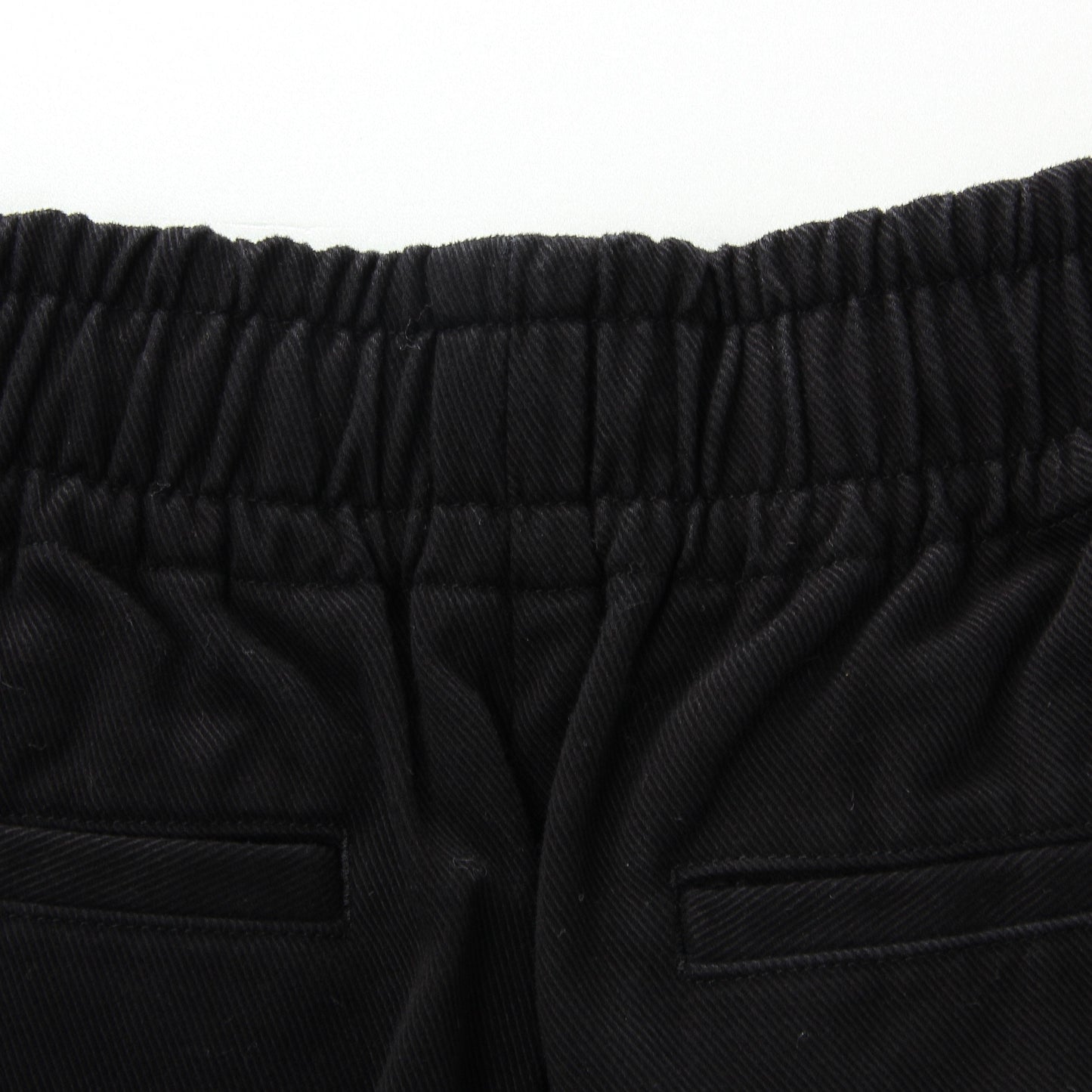 BRUSHED COTTON TWILL TROUSERS