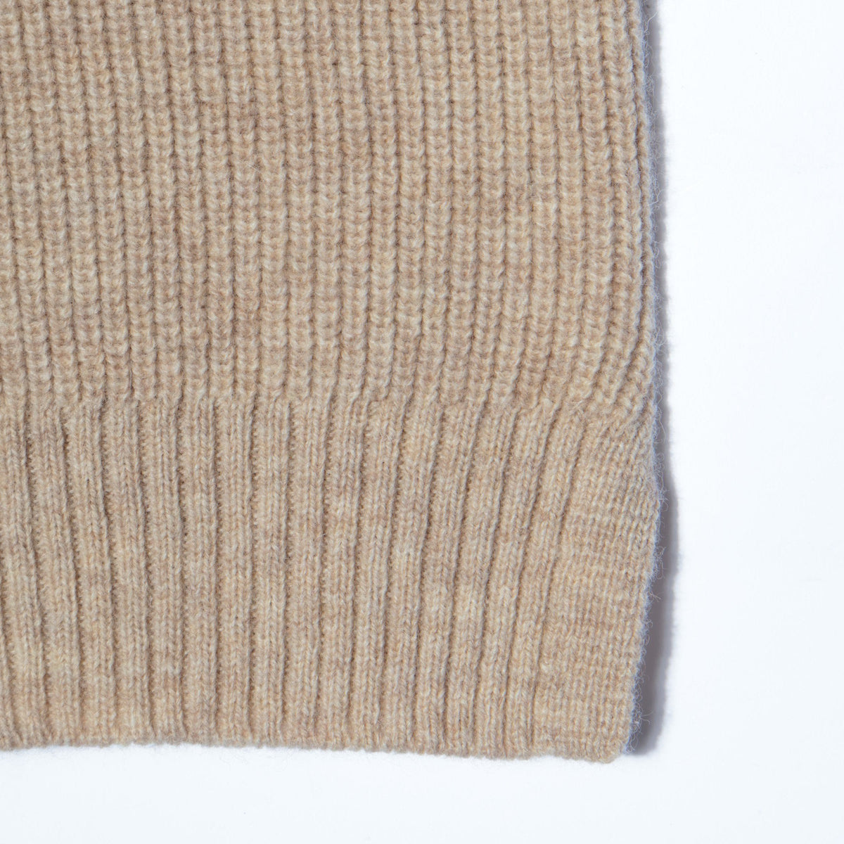 TOUGH WOOL RIB KNIT