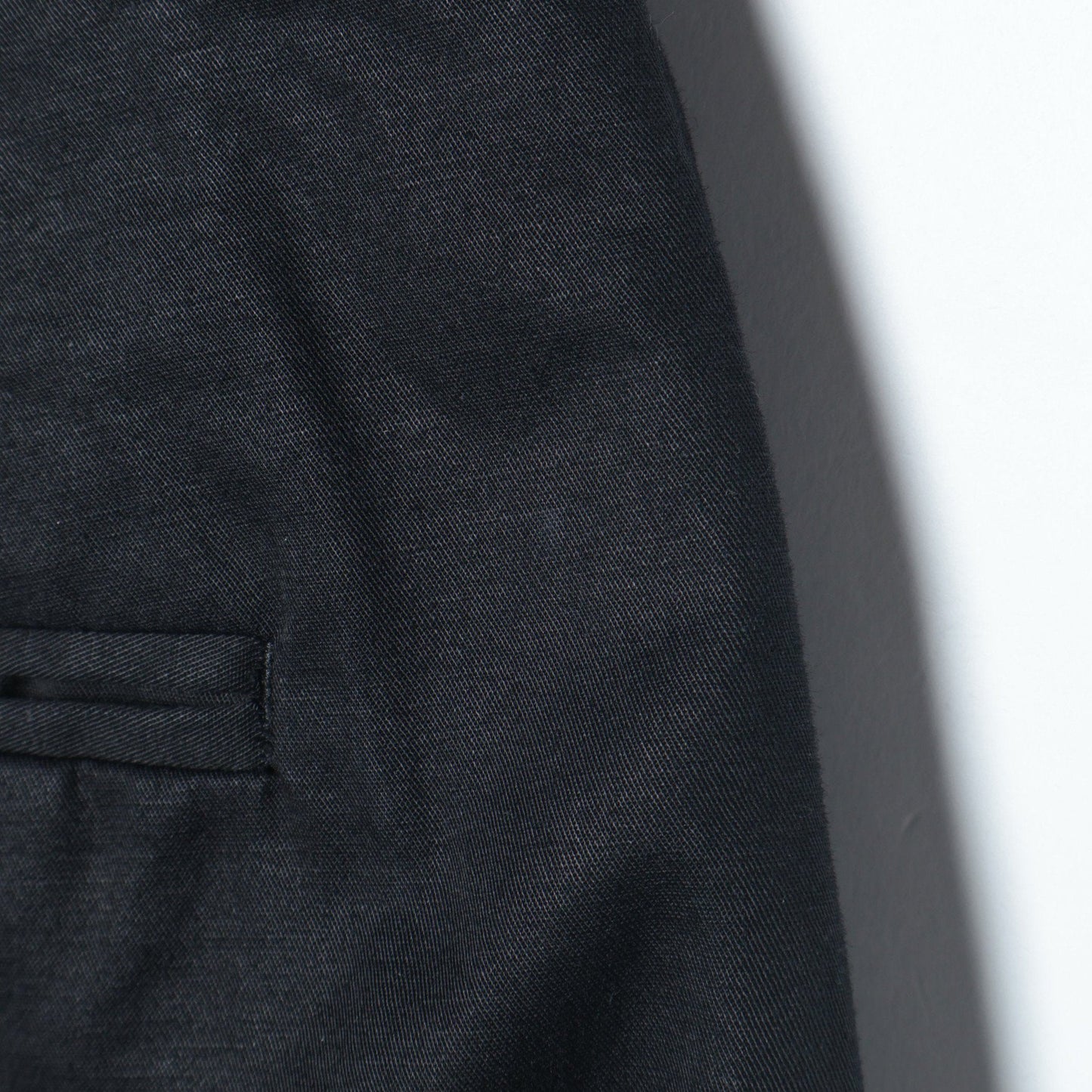 LIGHT COTTON LINEN TWILL TROUSERS