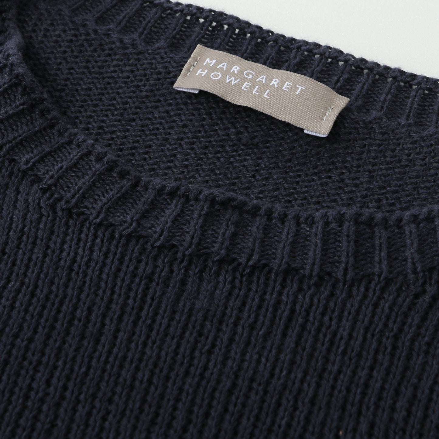 LINEN COTTON JUMPER KNIT