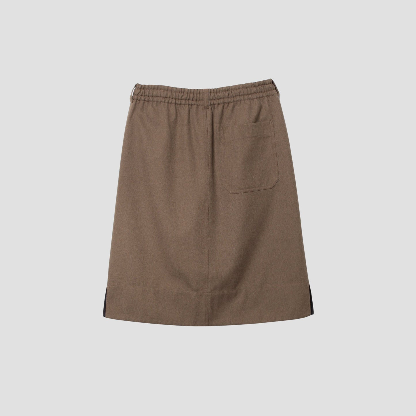 WOOL COTTON DRILL SKIRT