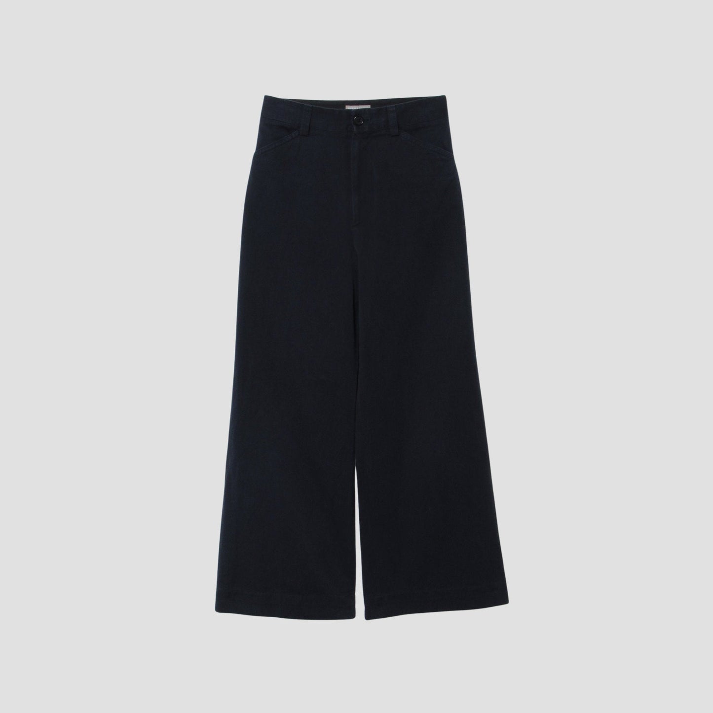COTTON LINEN TWILL TROUSERS