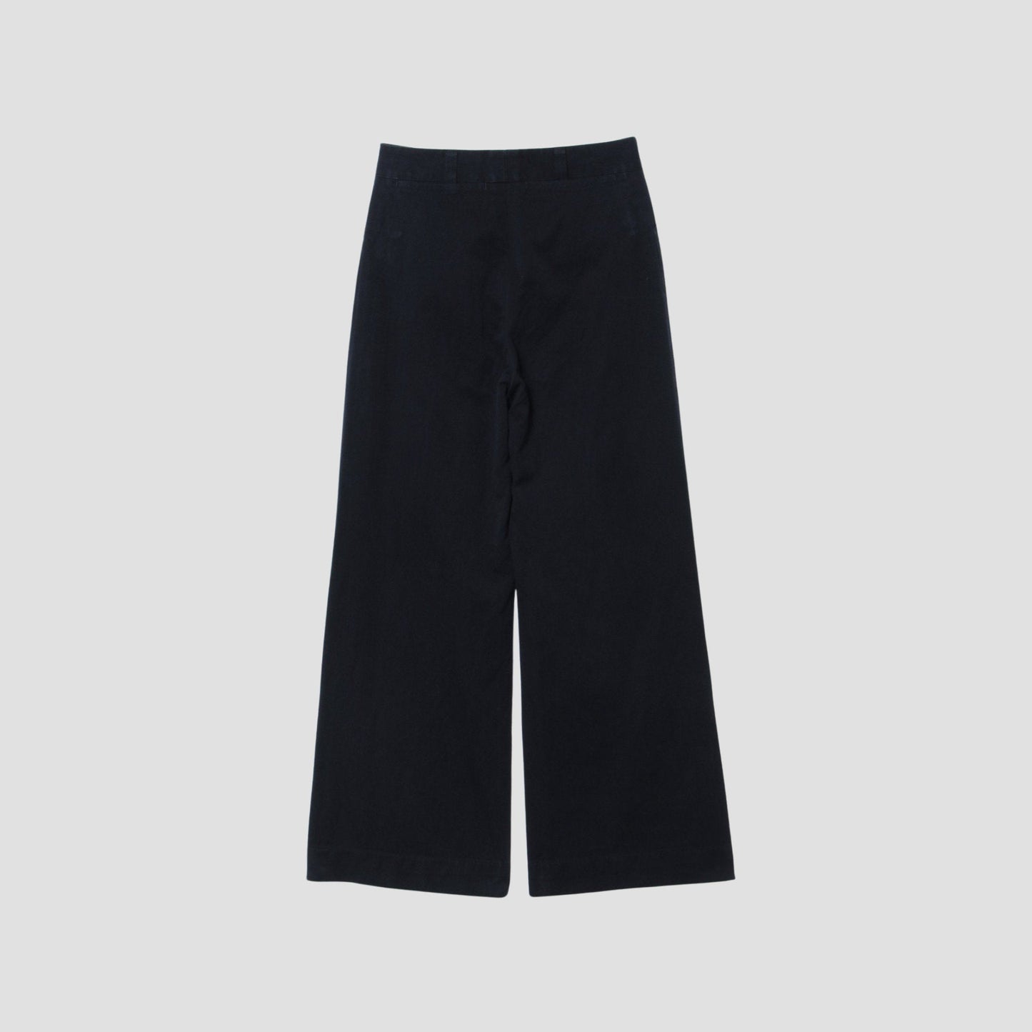 COTTON LINEN TWILL TROUSERS