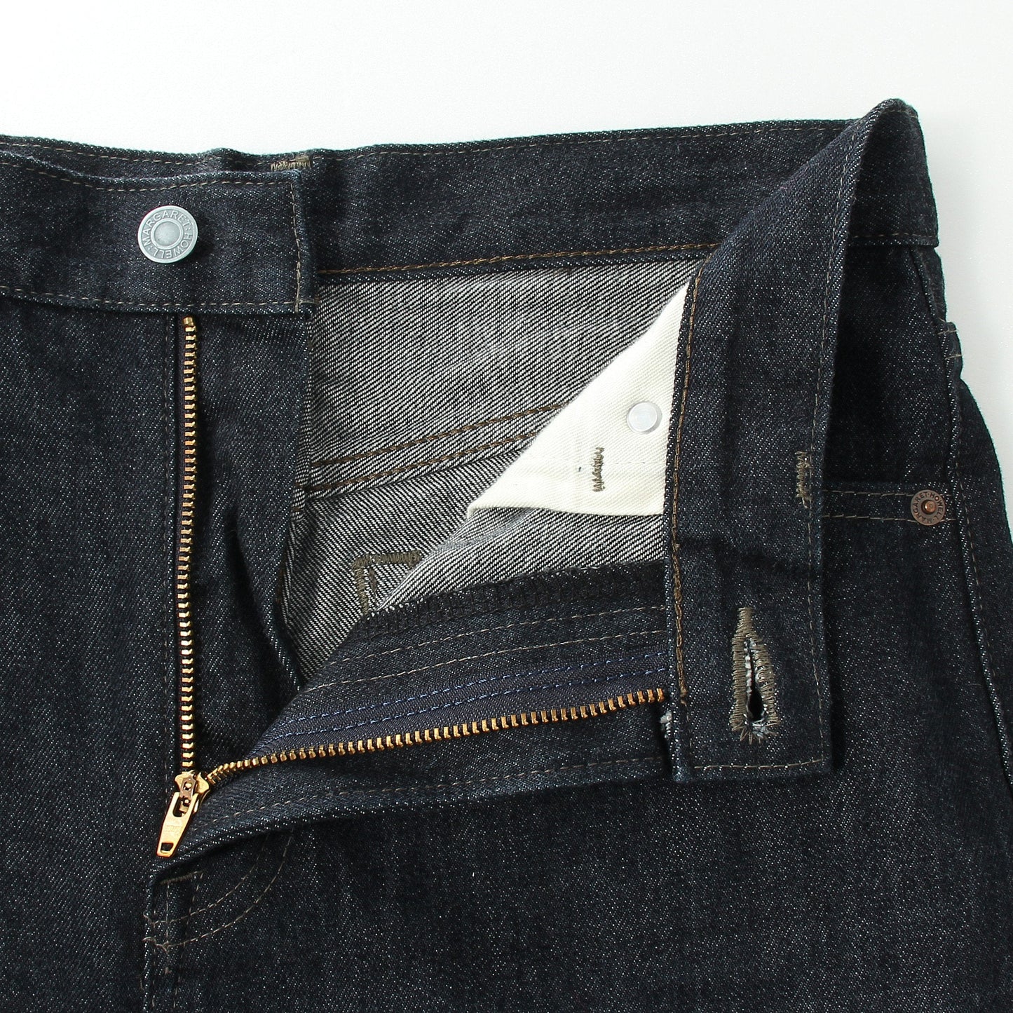ORGANIC COTTON DENIM TROUSERS