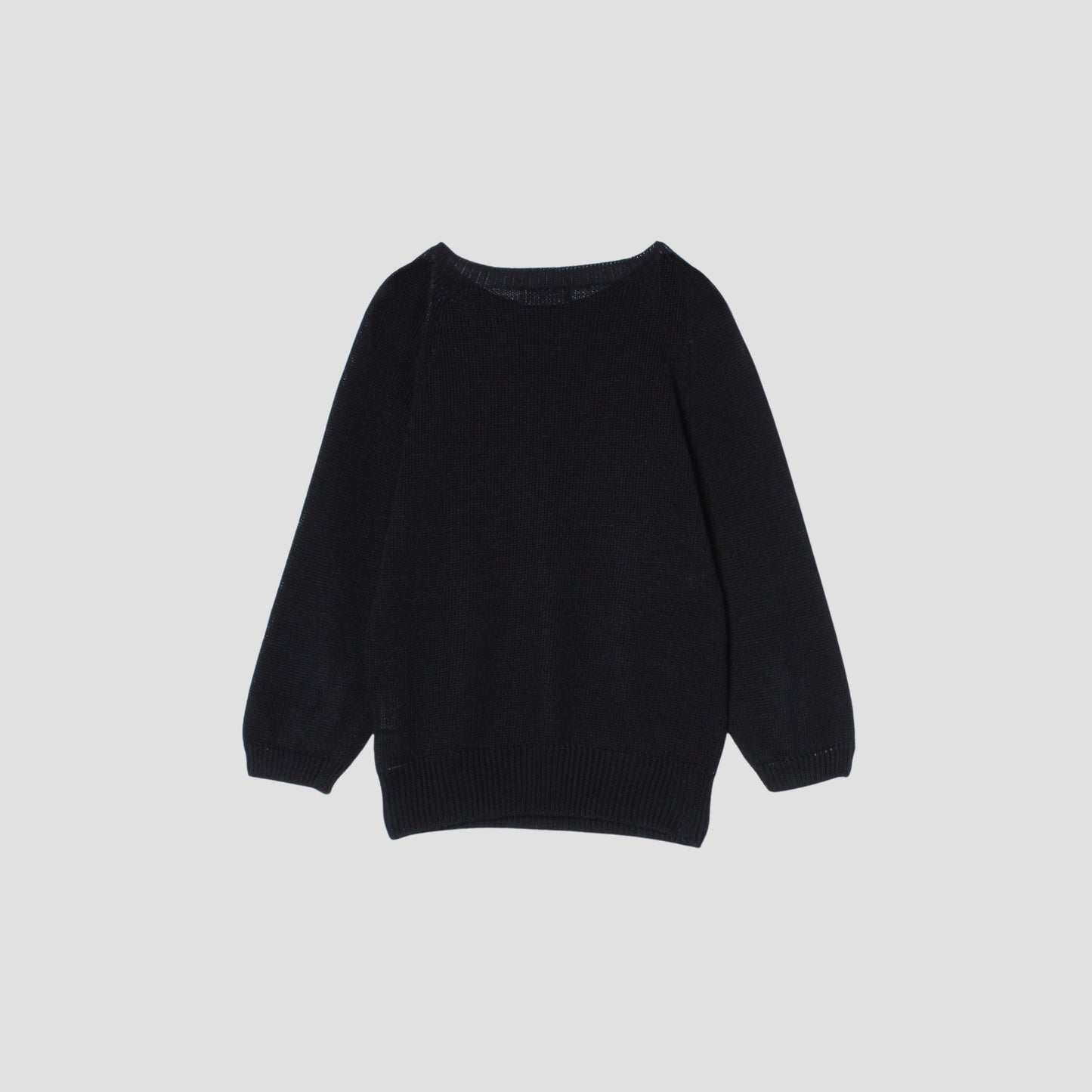 LONG SLEEVE CREW NECK KNIT