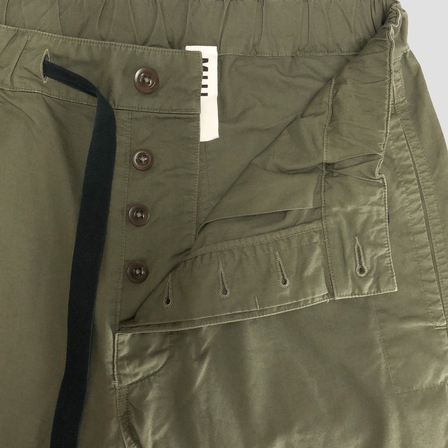 SUPERFINE COTTON TWILL TROUSERS
