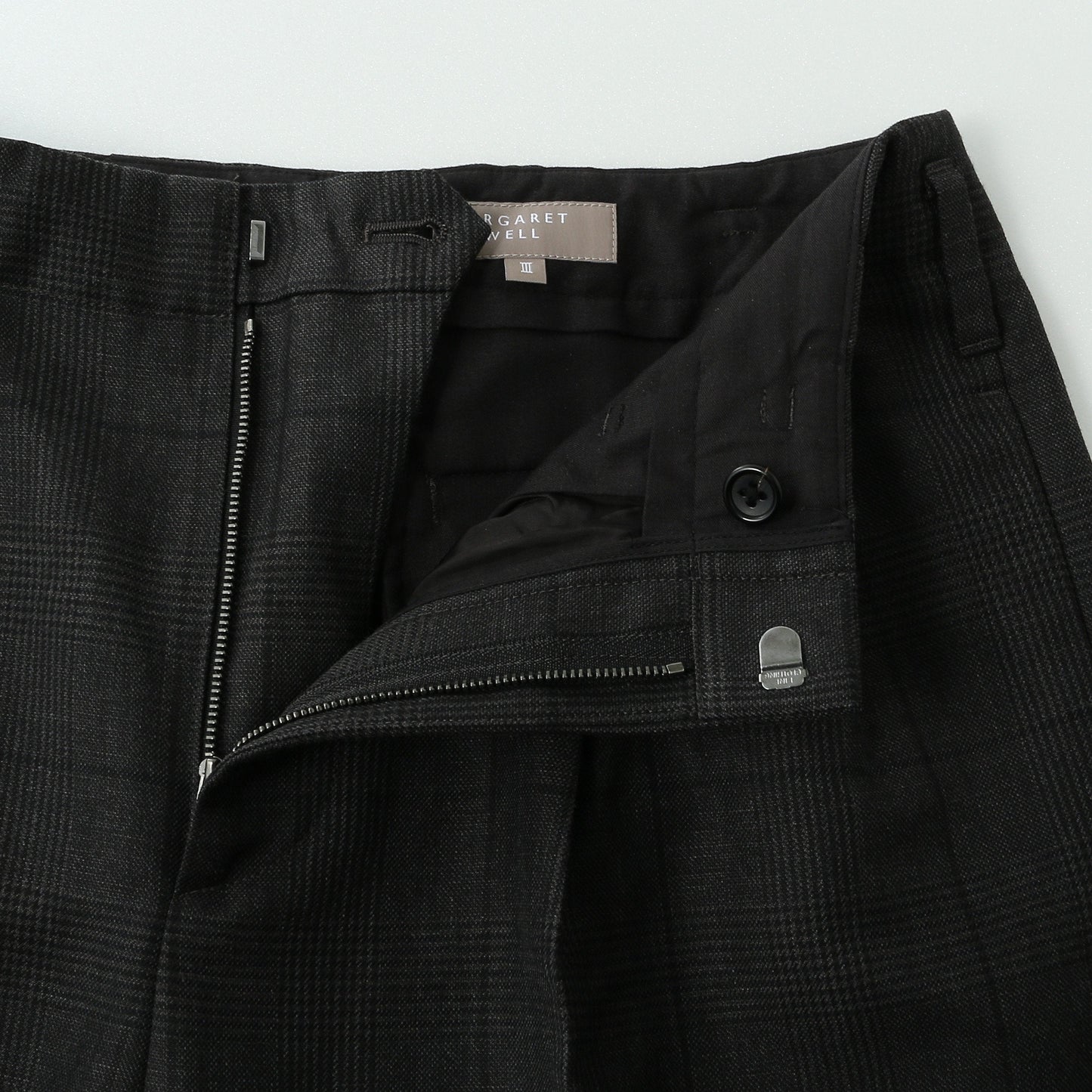 POW WOOL LINEN TROUSERS