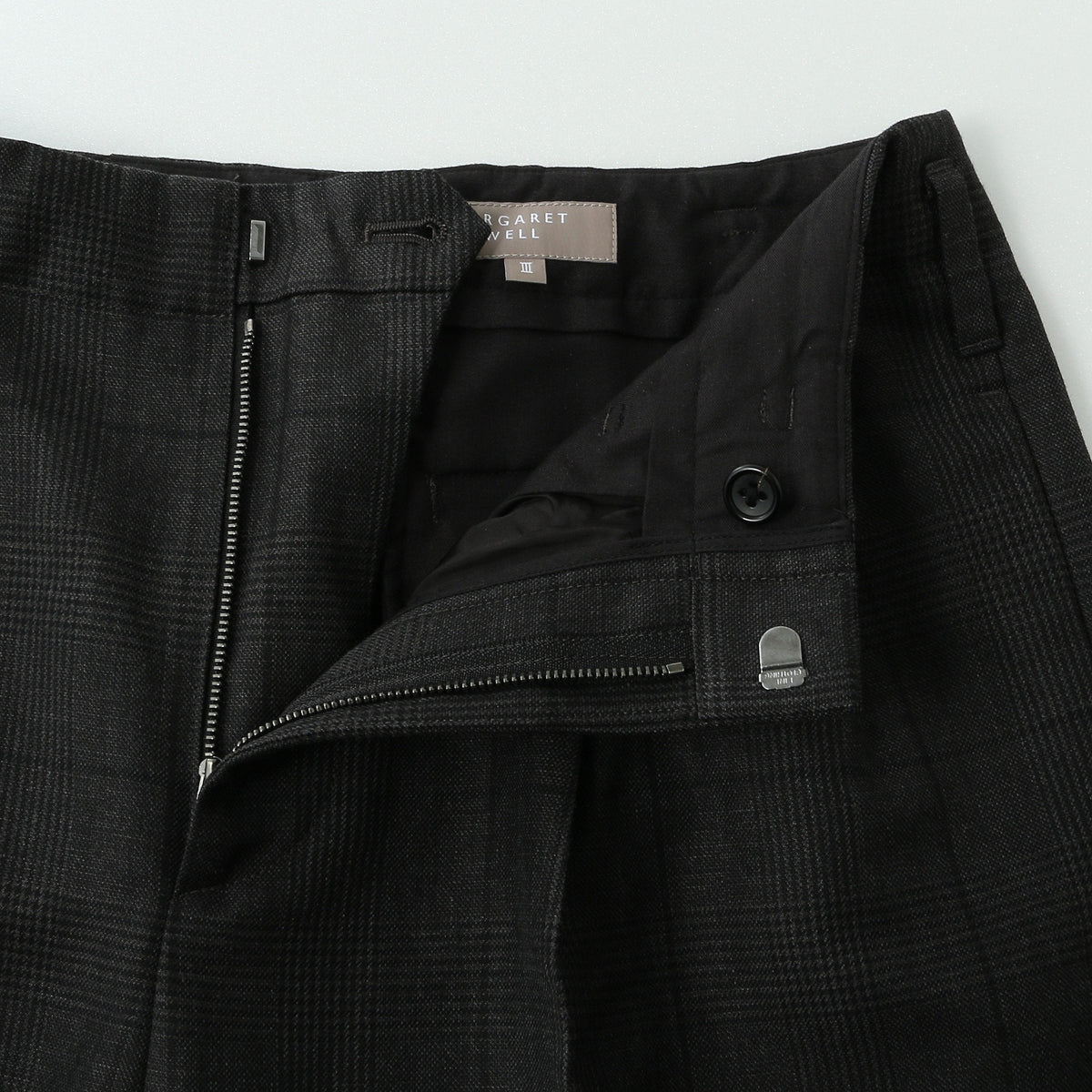 POW WOOL LINEN TROUSERS
