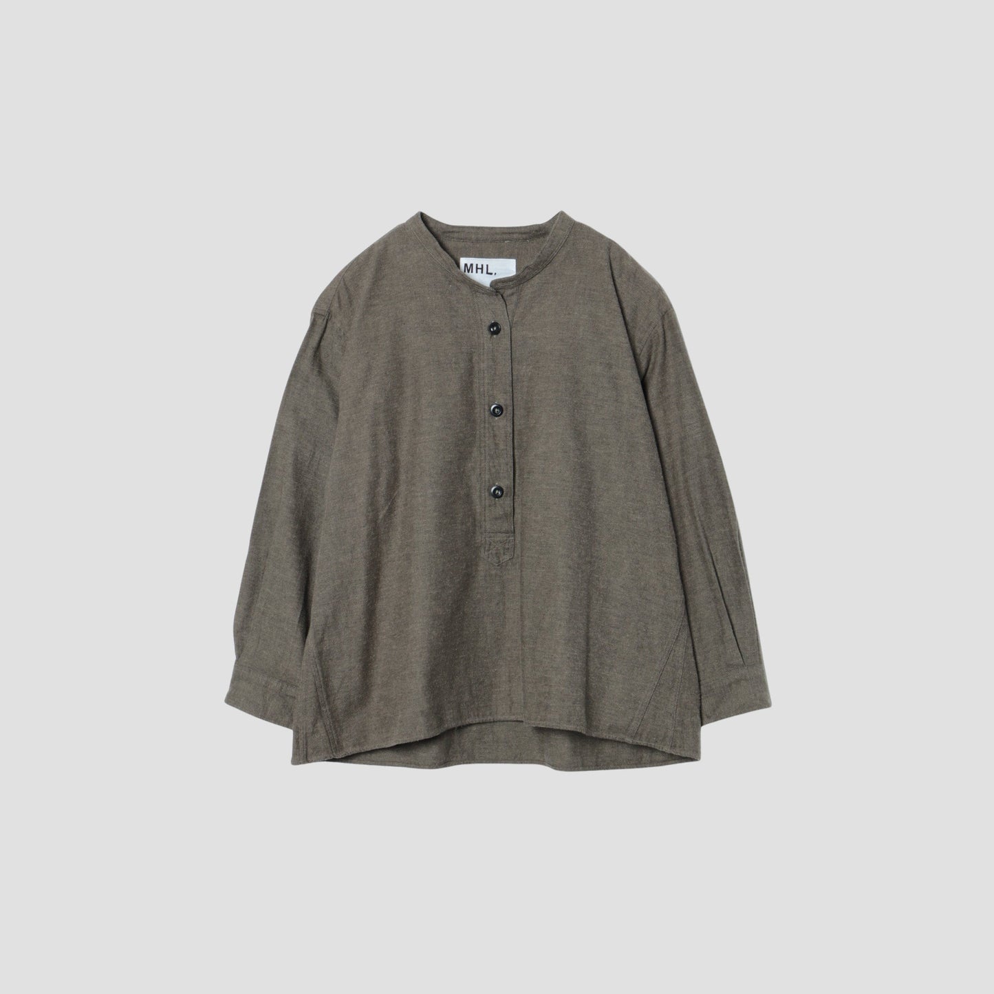 COLOURED COTTON TWILL SHIRT