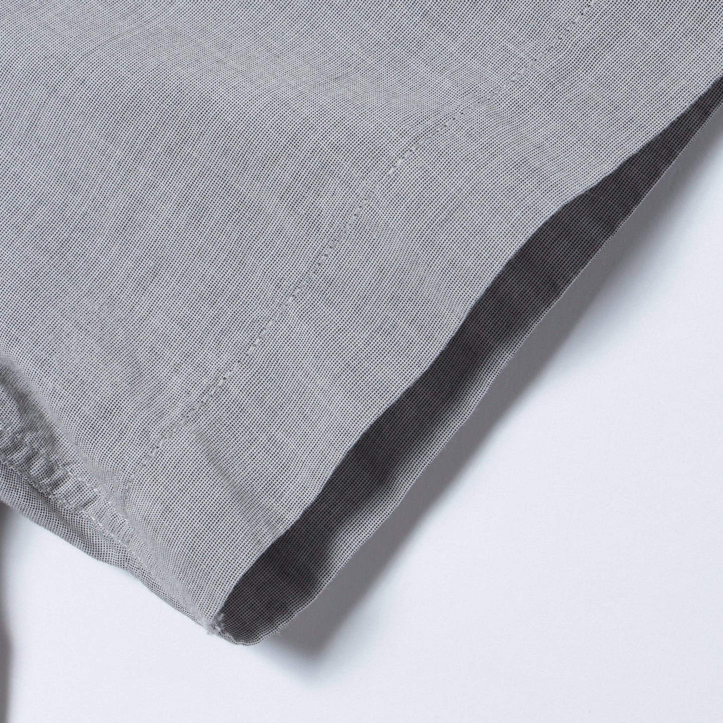LIGHT END ON END COTTON SHIRT