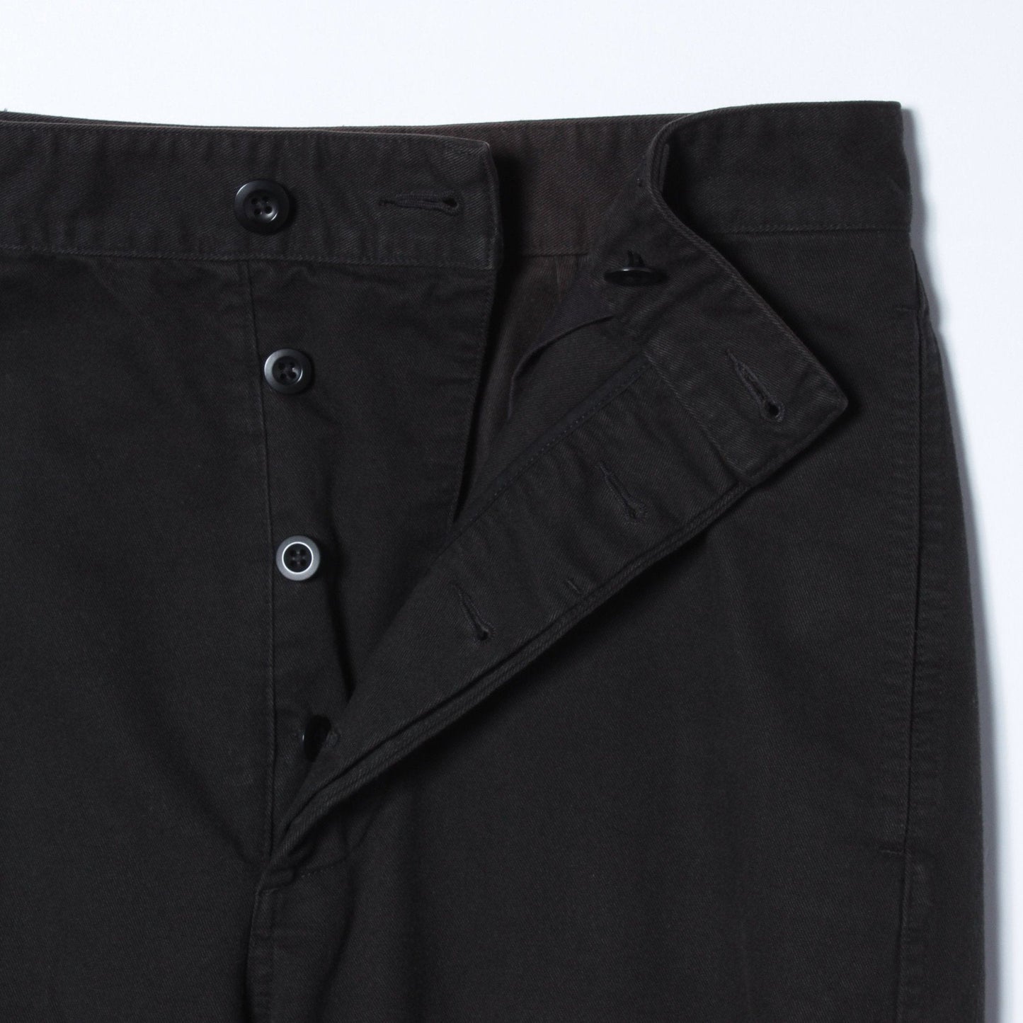 WASHED COTTON DRILL TROUSERS