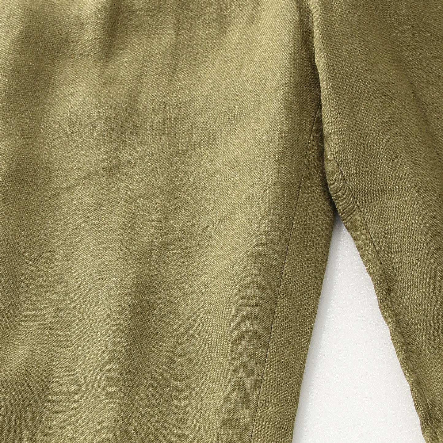 YARN DYED LINEN TROUSERS