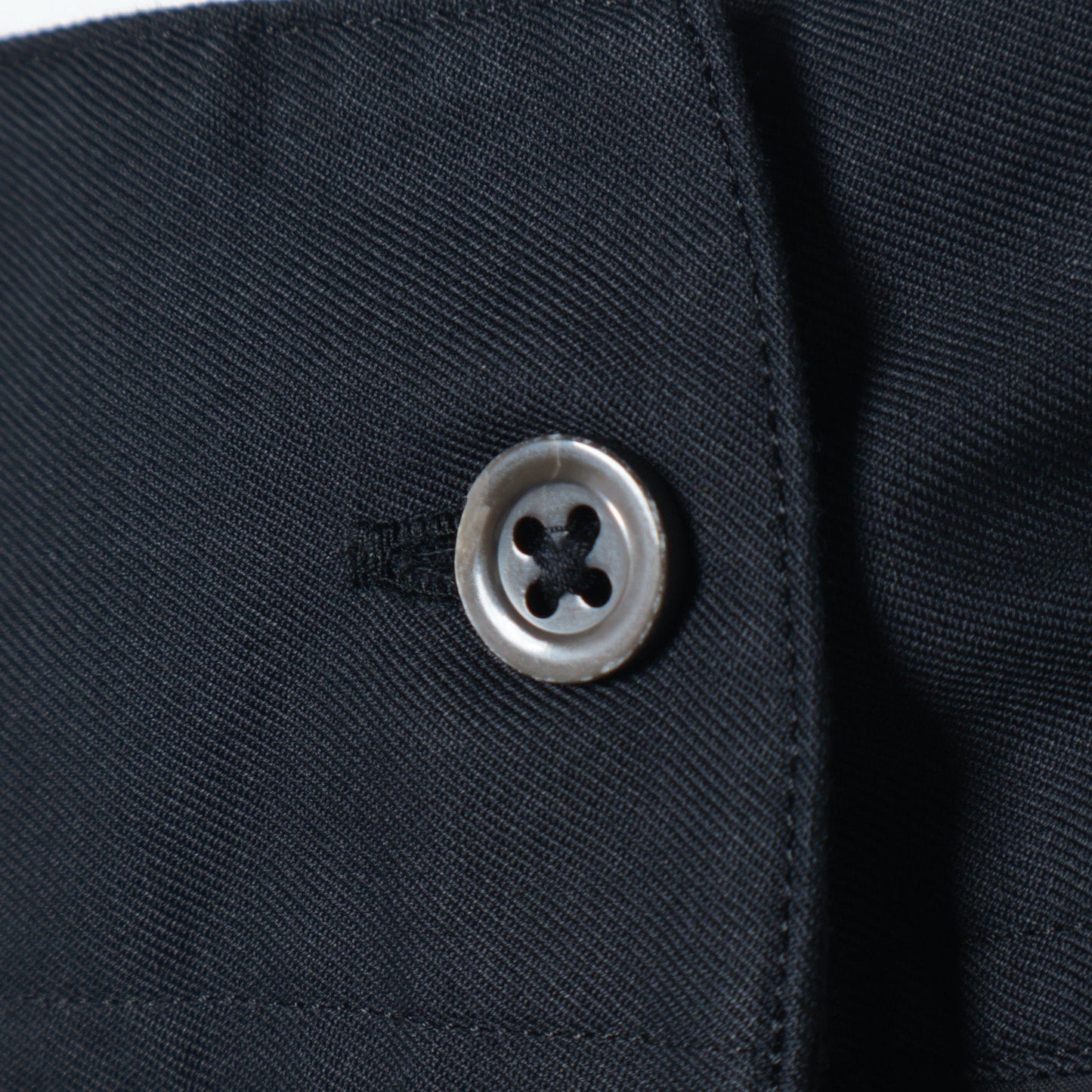 BLACK CHINTZ COTTON SHIRT