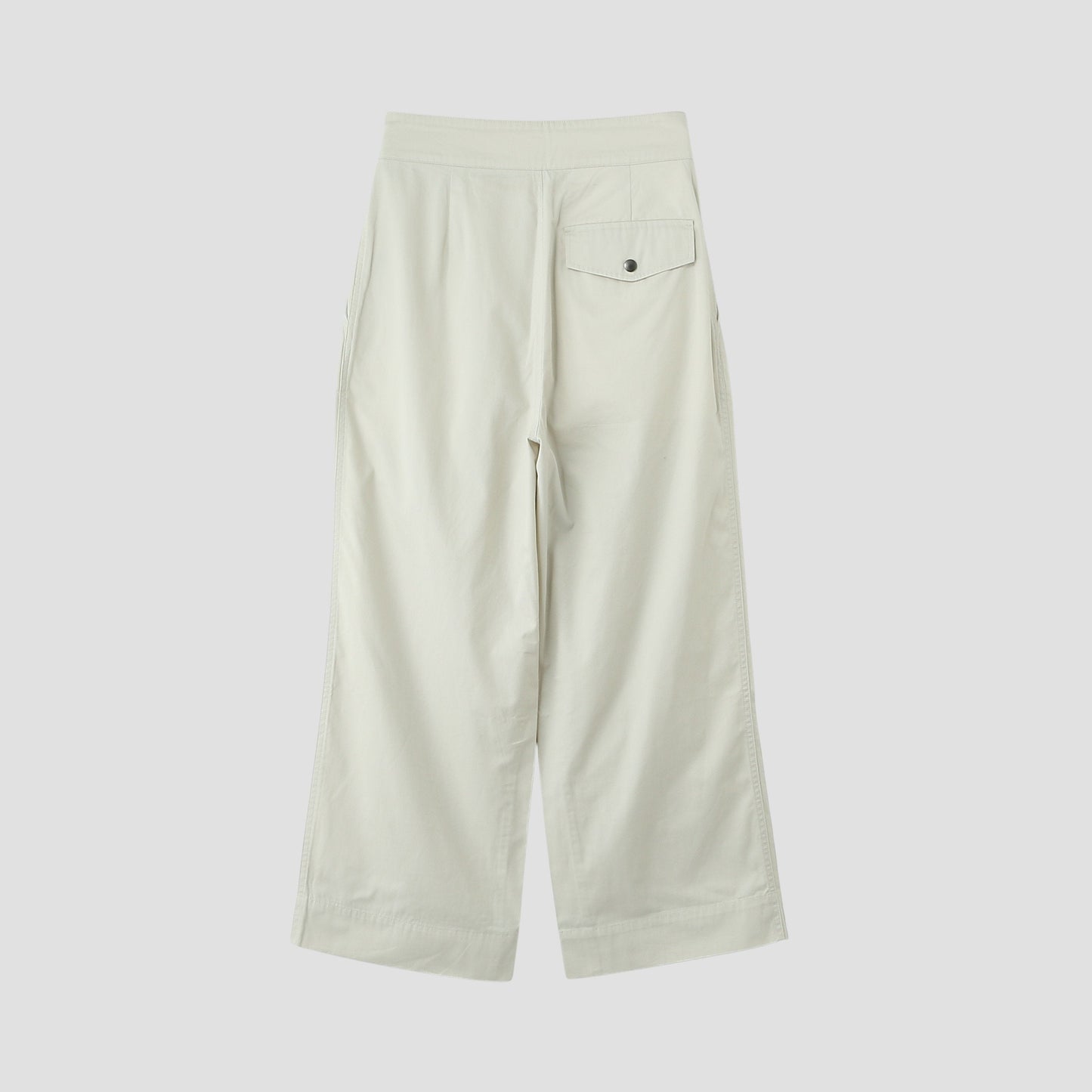SOFT DENSE COTTON TROUSERS