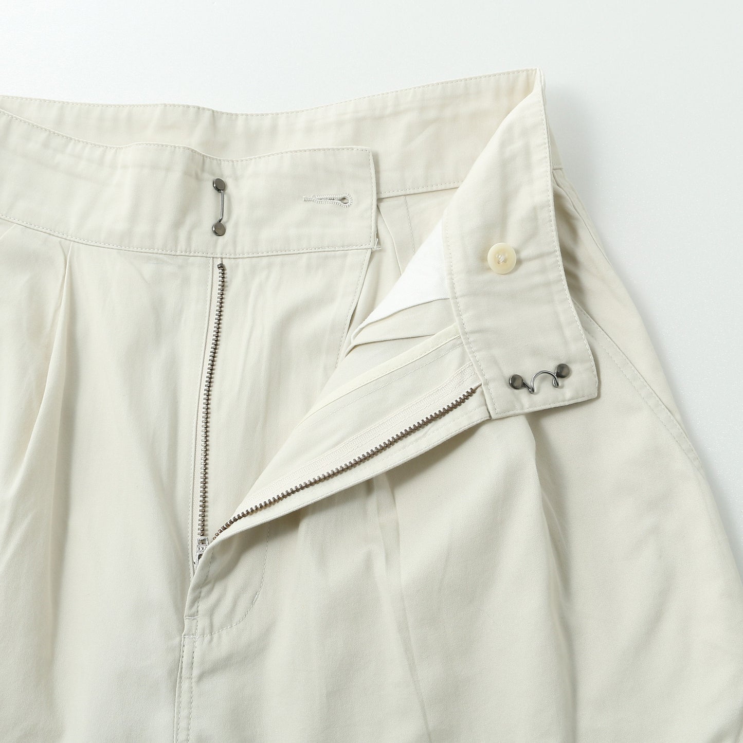 SOFT DENSE COTTON TROUSERS