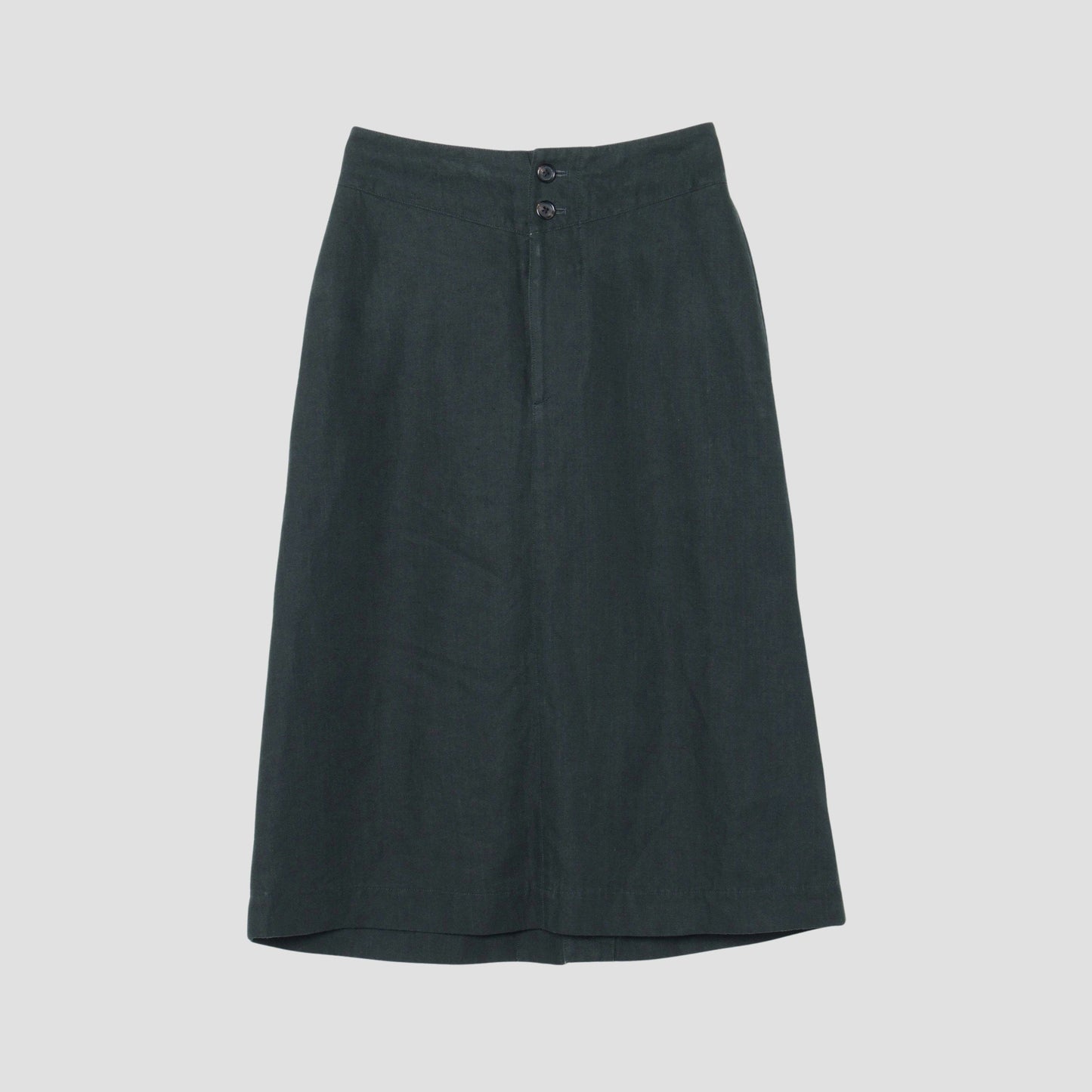 MATT LINEN POPLIN SKIRT