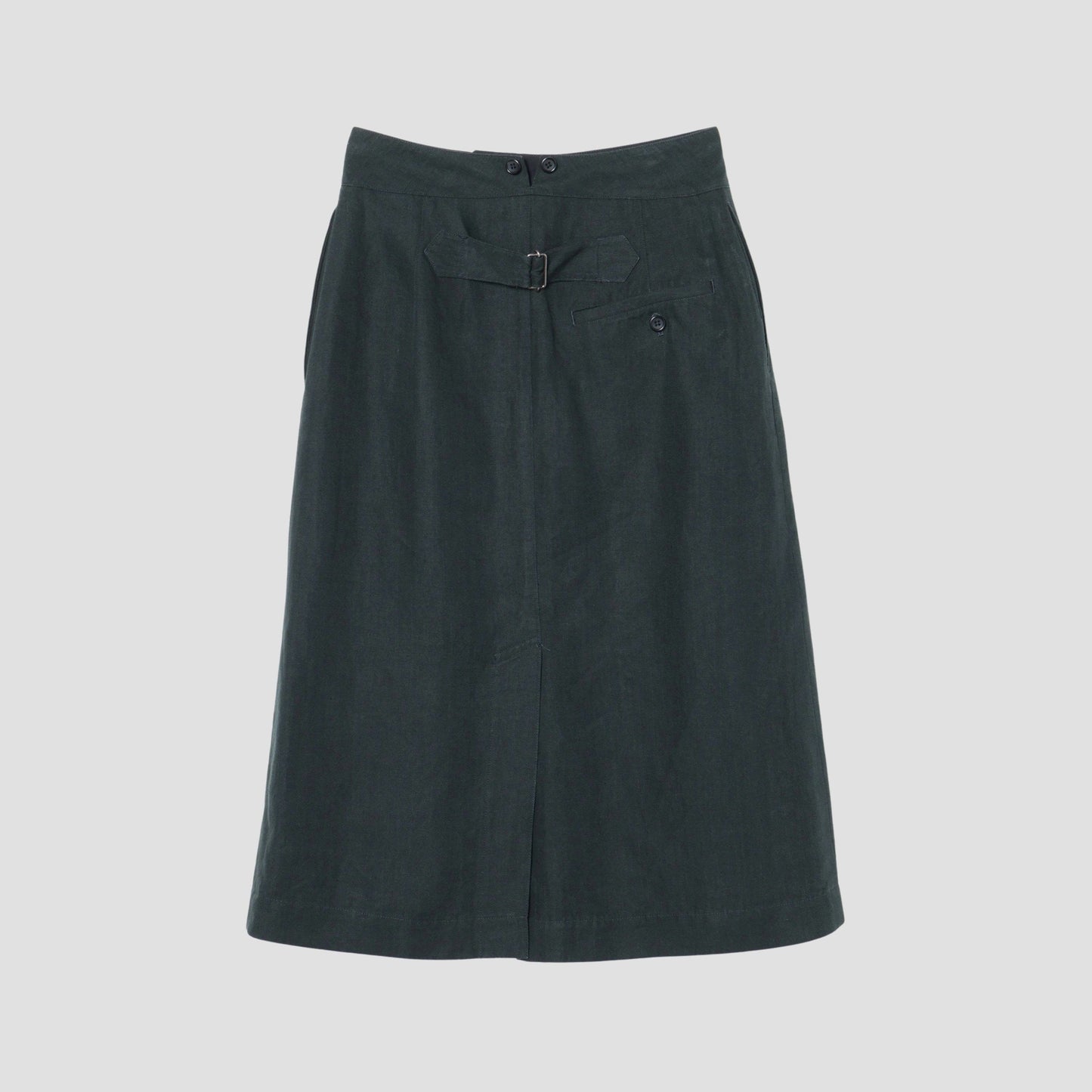 MATT LINEN POPLIN SKIRT