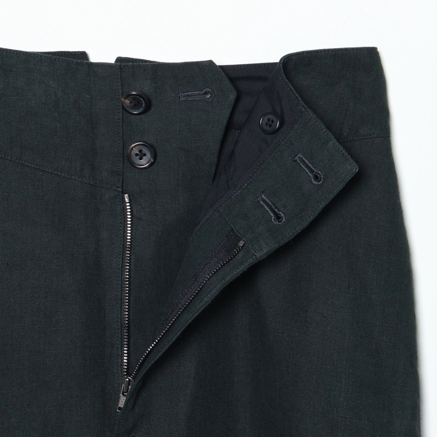 MATT LINEN POPLIN SKIRT