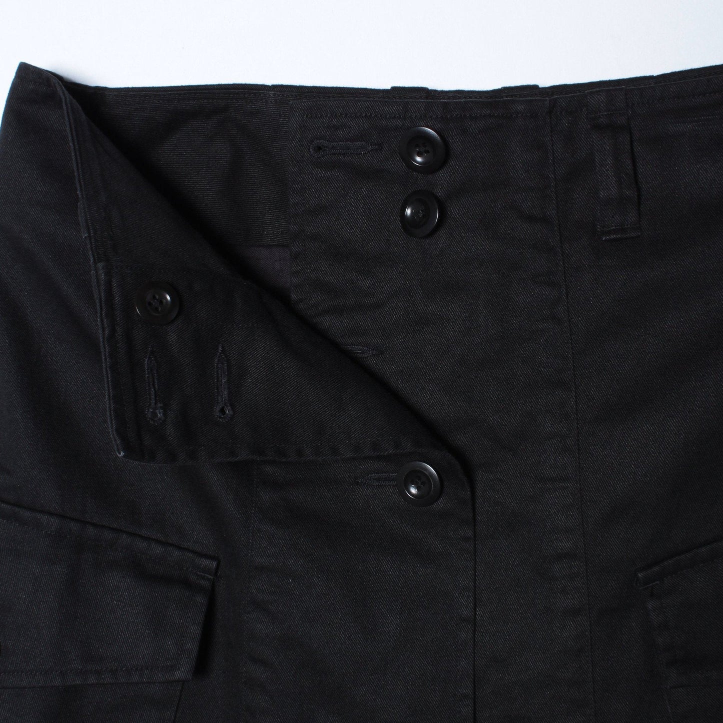 JAPANESE COTTON LINEN DRILL SKIRT