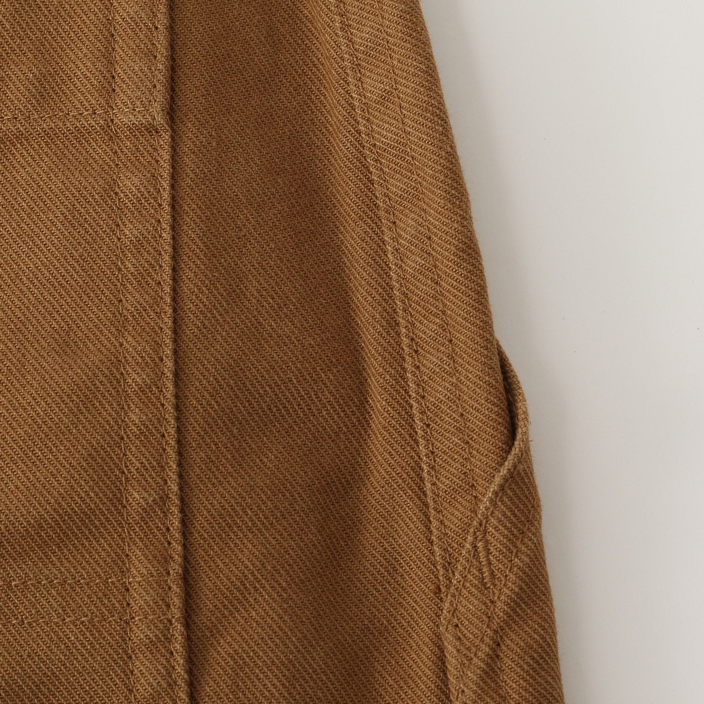 ORGANIC COTTON GABERDINE SKIRT