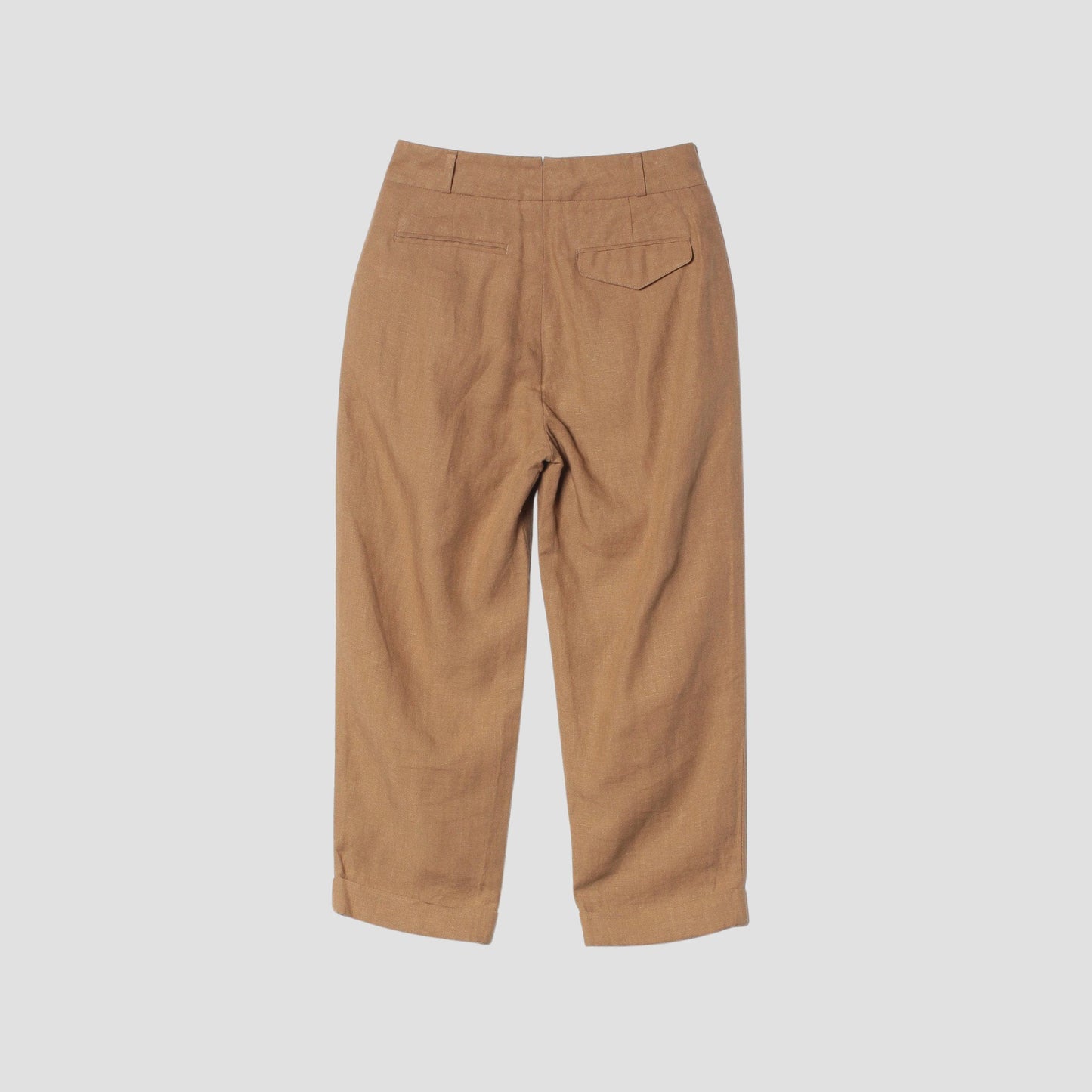 LINEN HOPSACK TROUSERS
