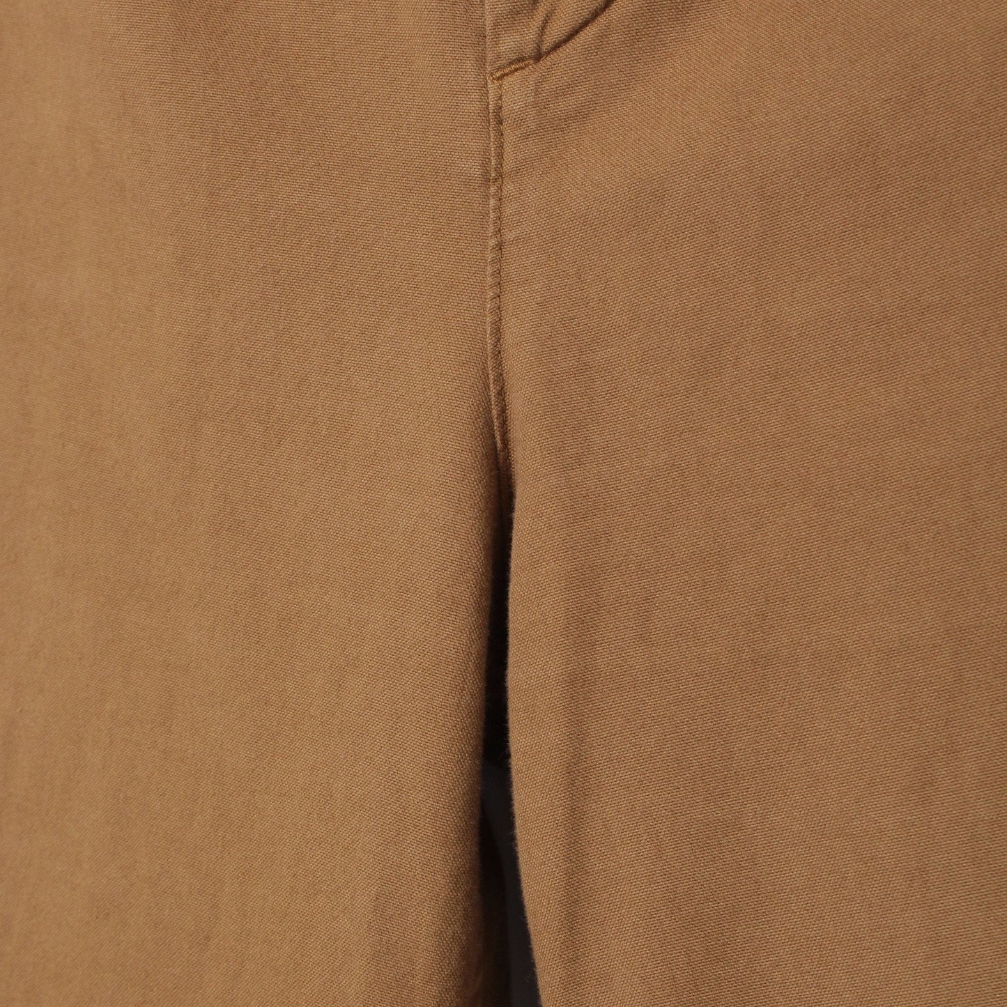 BRUSHED DRY COTTON CANVAS TROUSERS