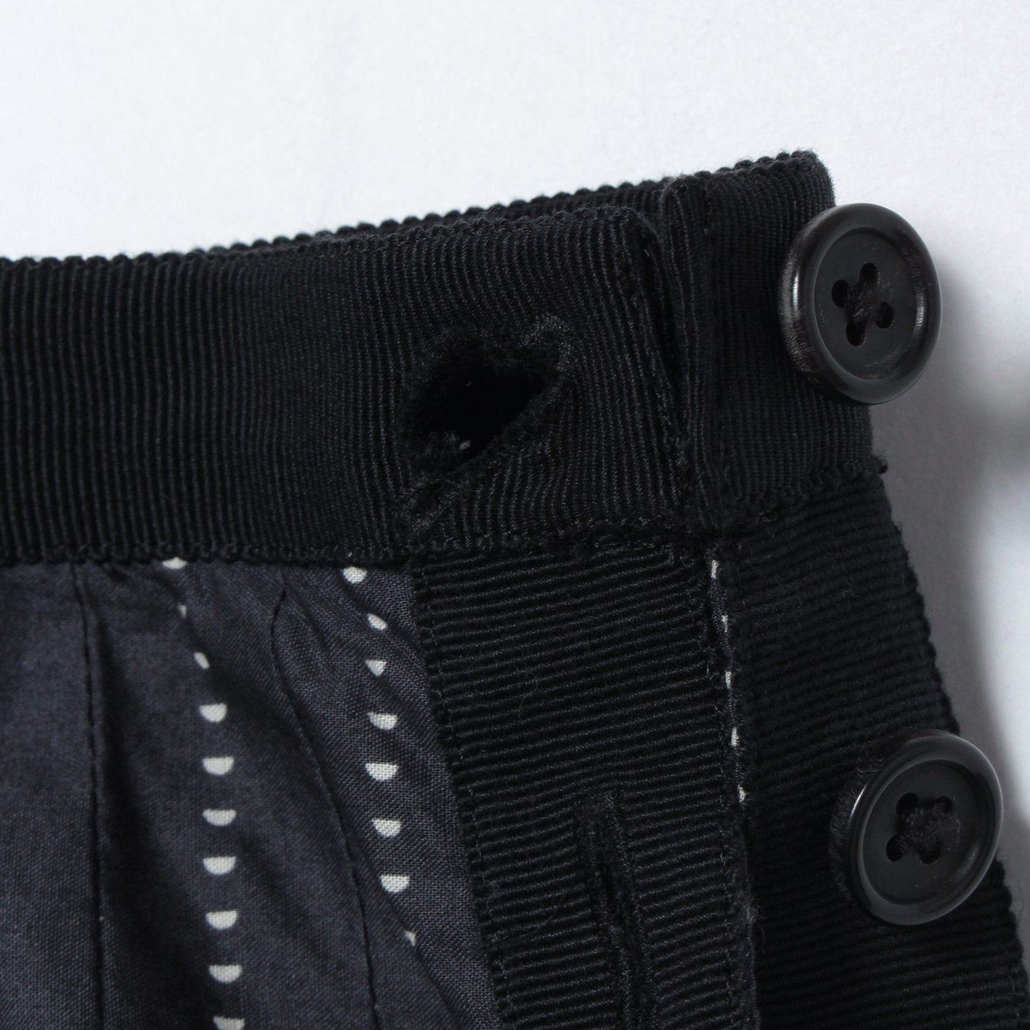HALF MOON COTTON SKIRT