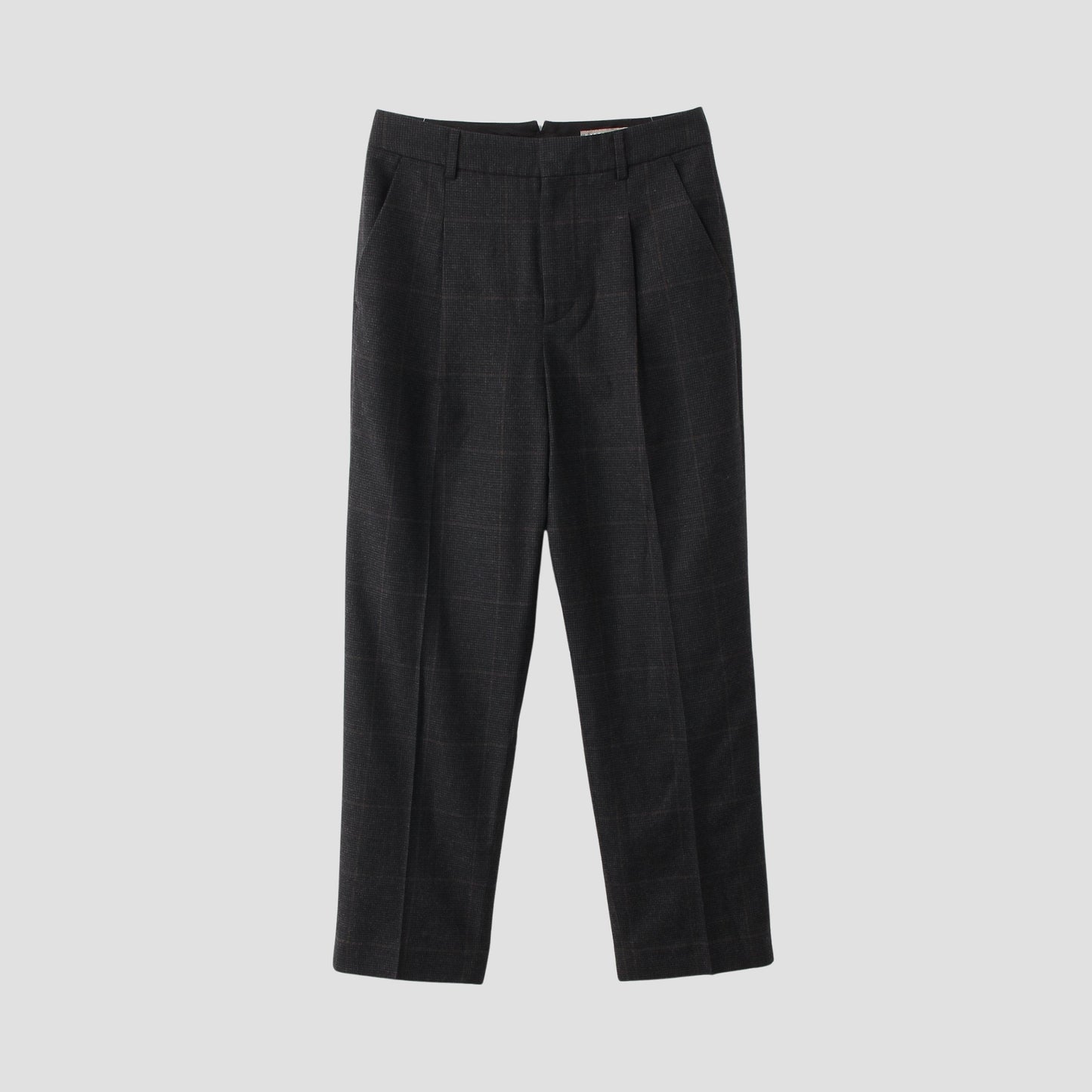 FINE WOOL FLANNEL TROUSERS