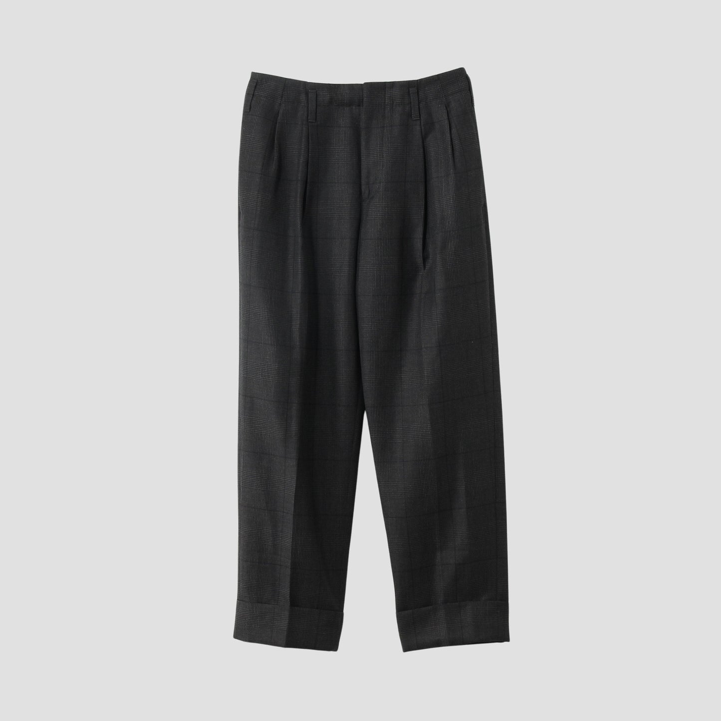 POW WOOL LINEN TROUSERS