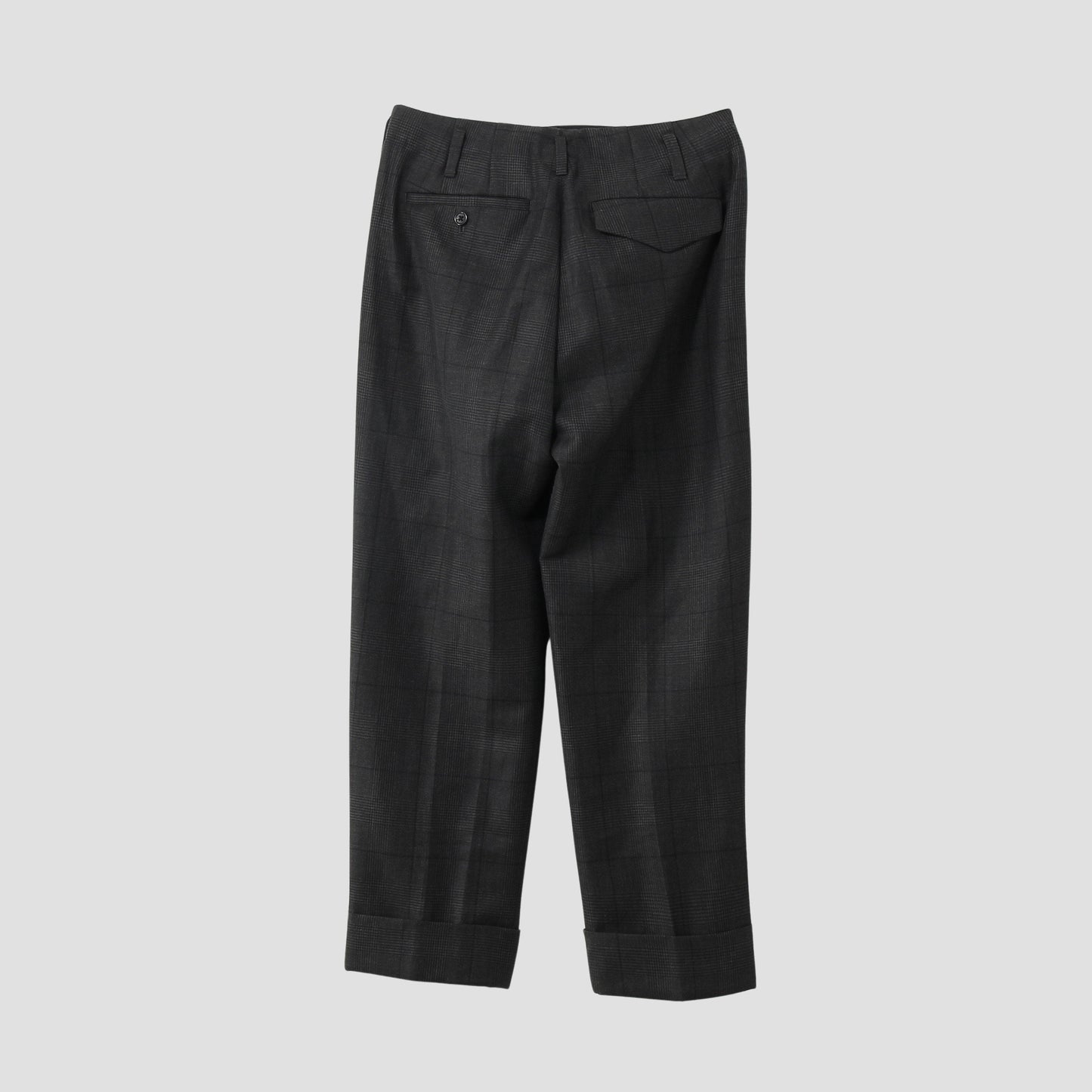 POW WOOL LINEN TROUSERS