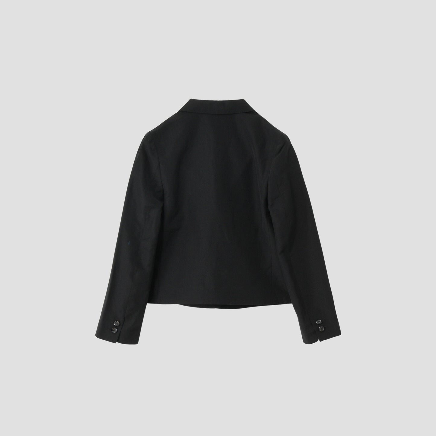 WOOL LINEN POPLIN JACKET
