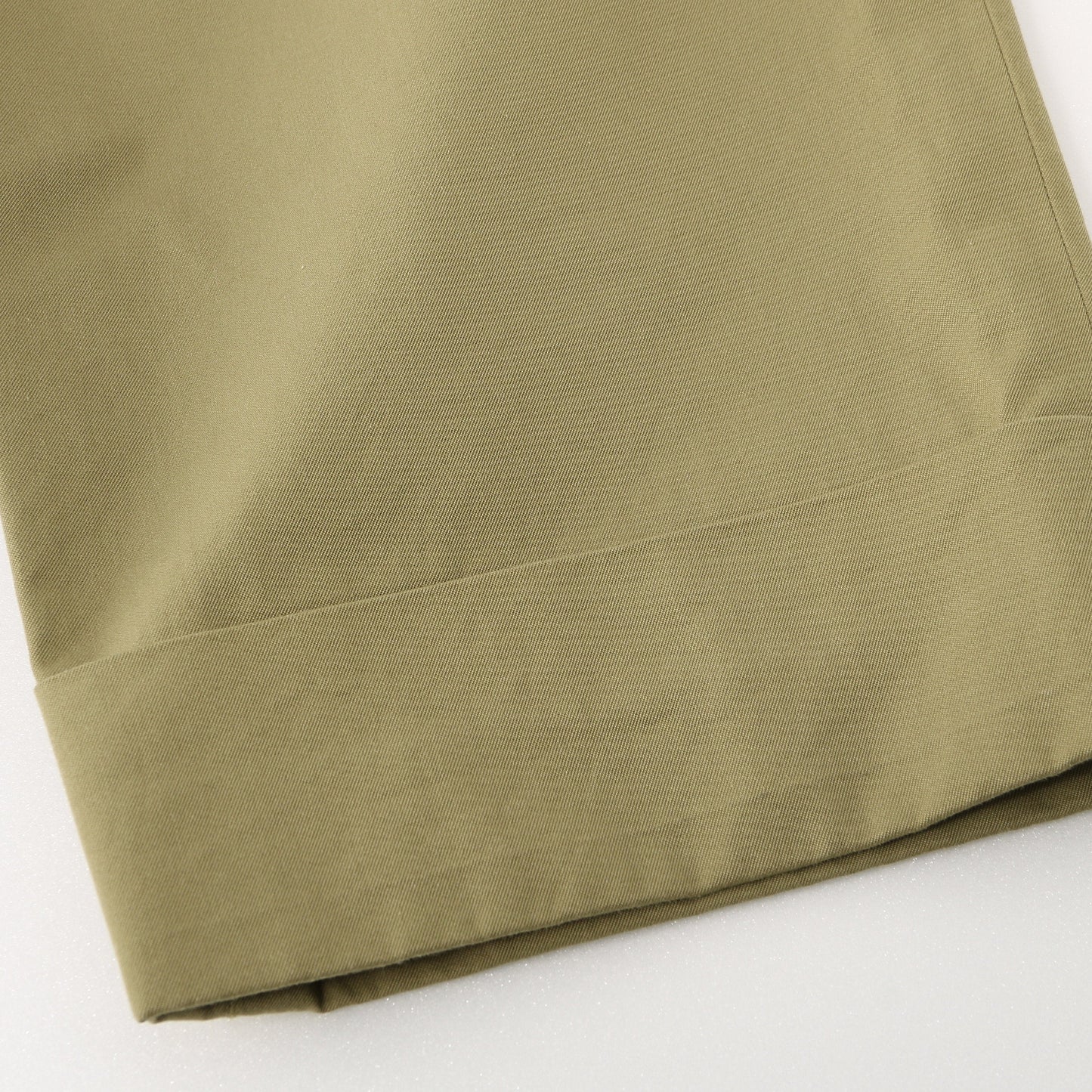 REFINED COTTON GABARDINE TROUSERS