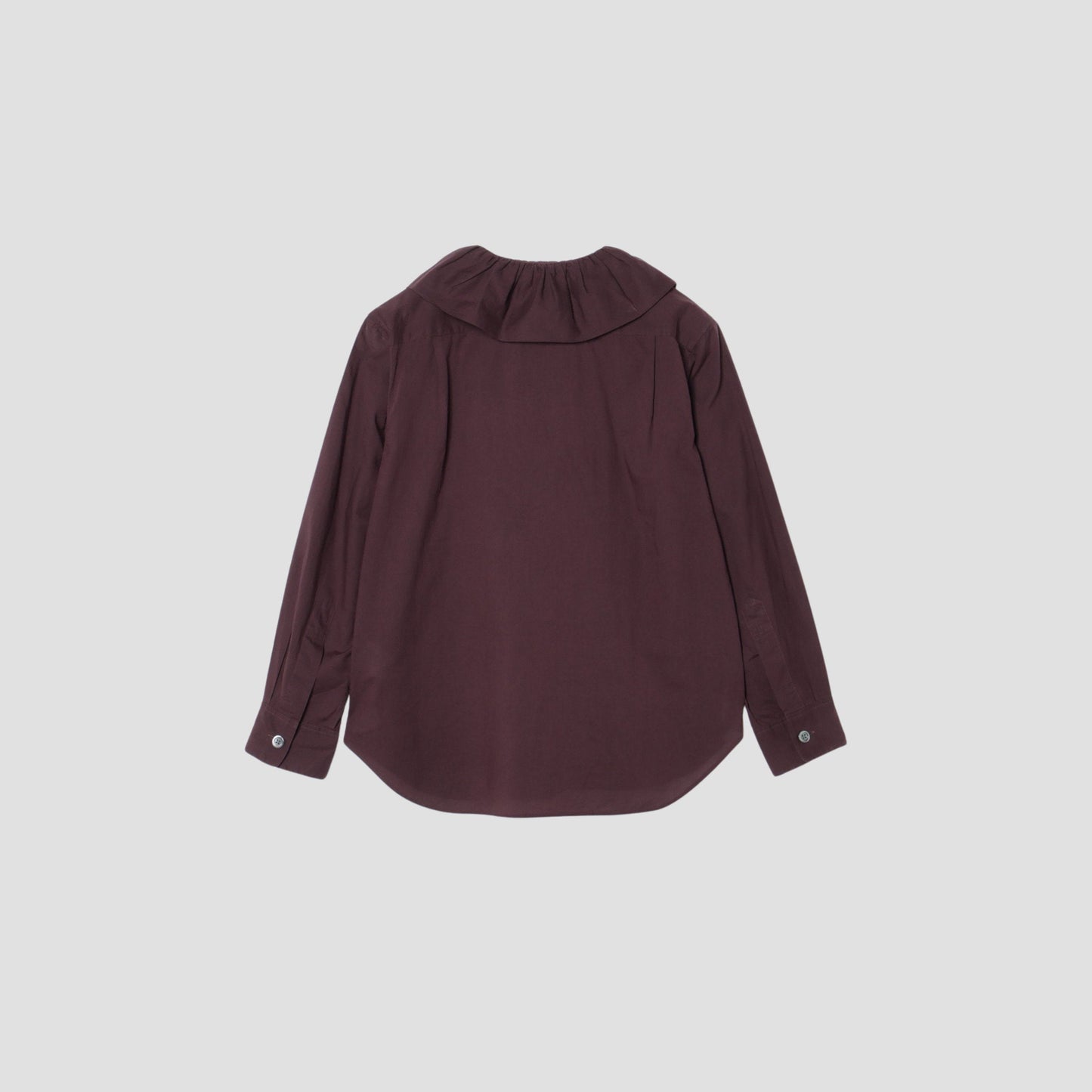PIECE DYED WASHED COTTON SHIRT