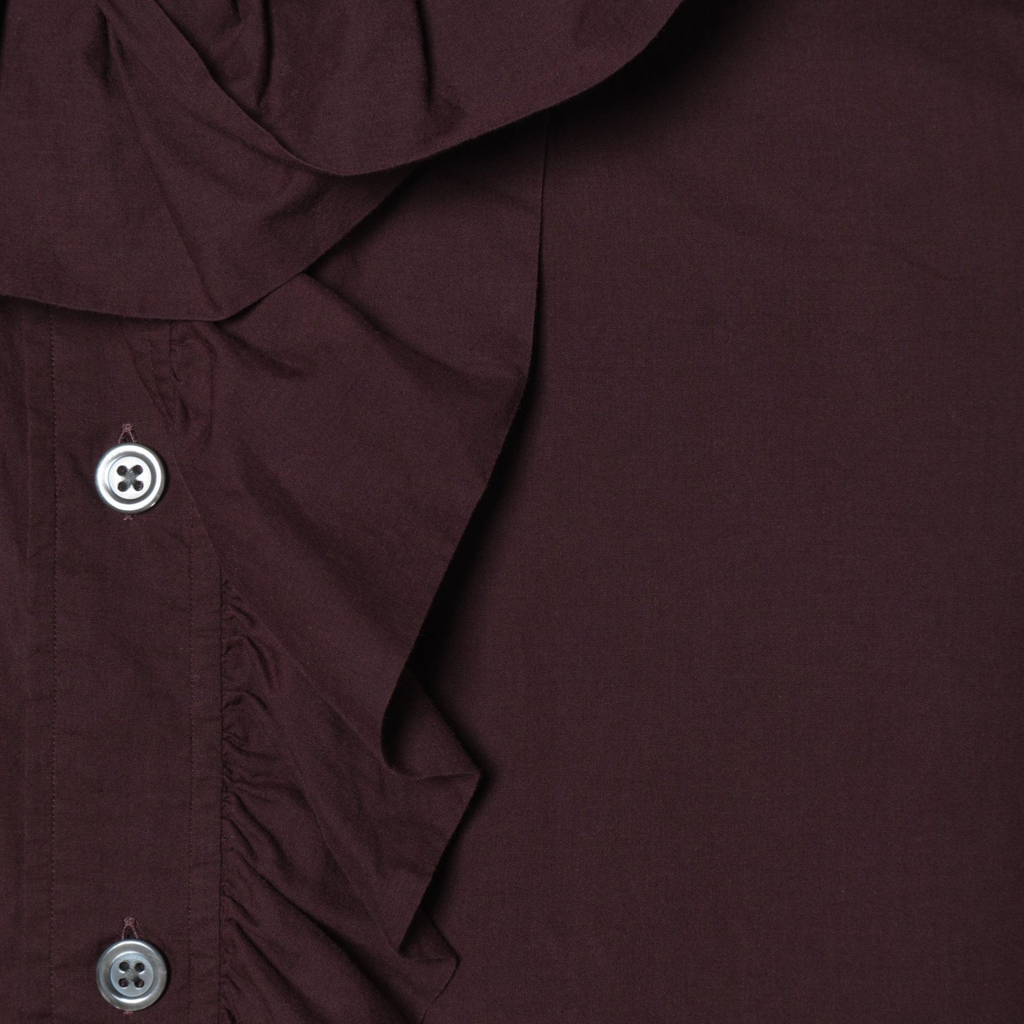 PIECE DYED WASHED COTTON SHIRT