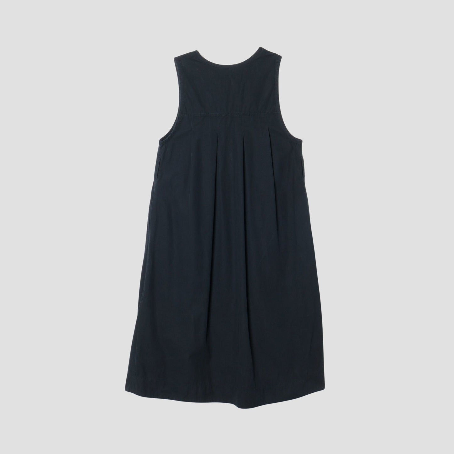TWISTED ORGANIC COTTON TWILL DRESS