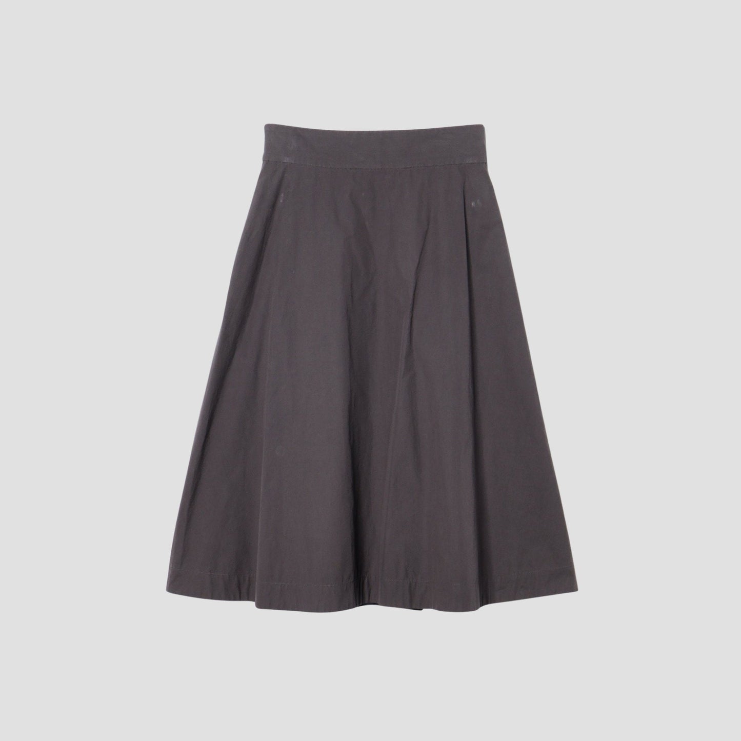 HIGHDENSE COTTON POPLIN SKIRT