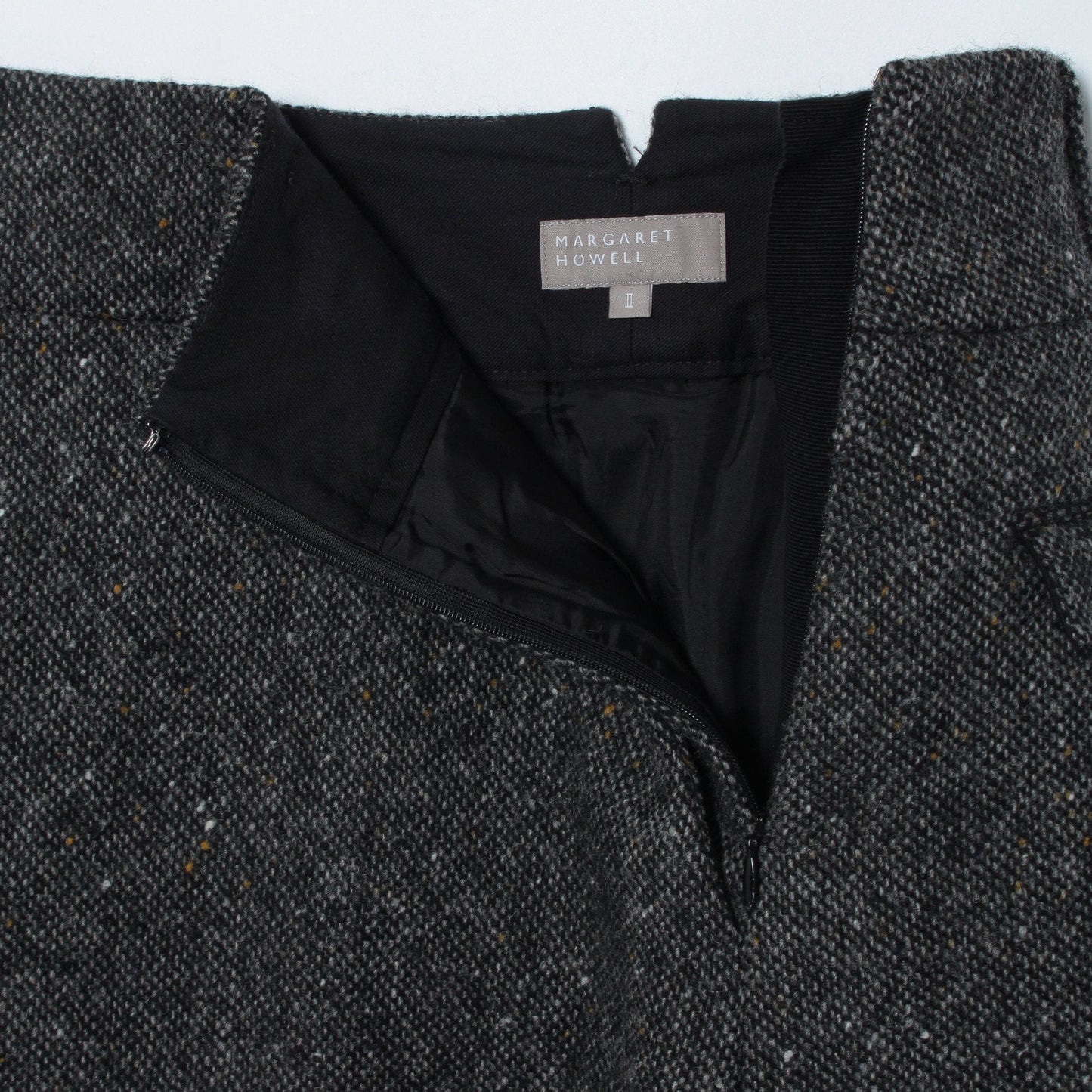 WOOL TWEED SKIRT