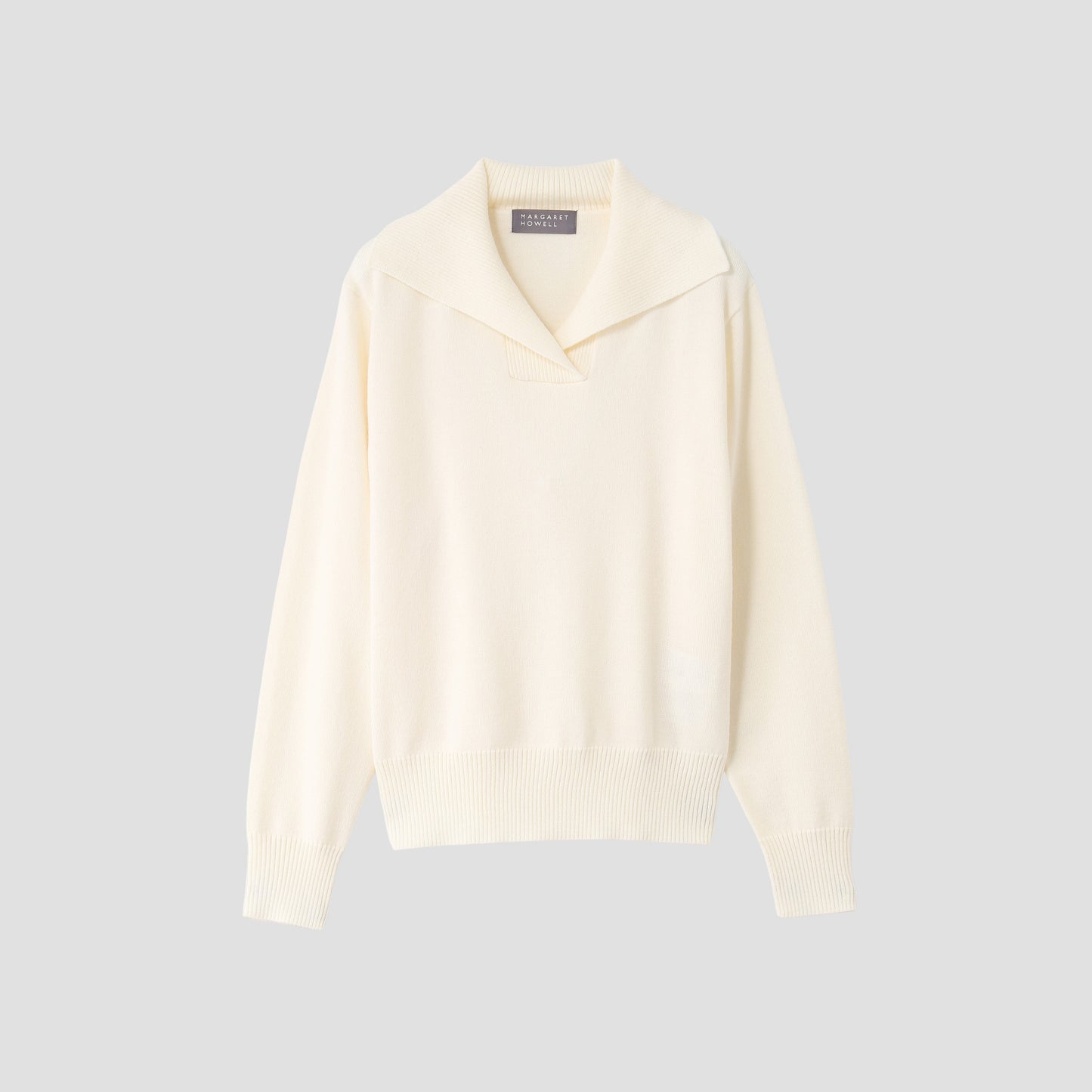 WASHED FINE MERINO KNIT