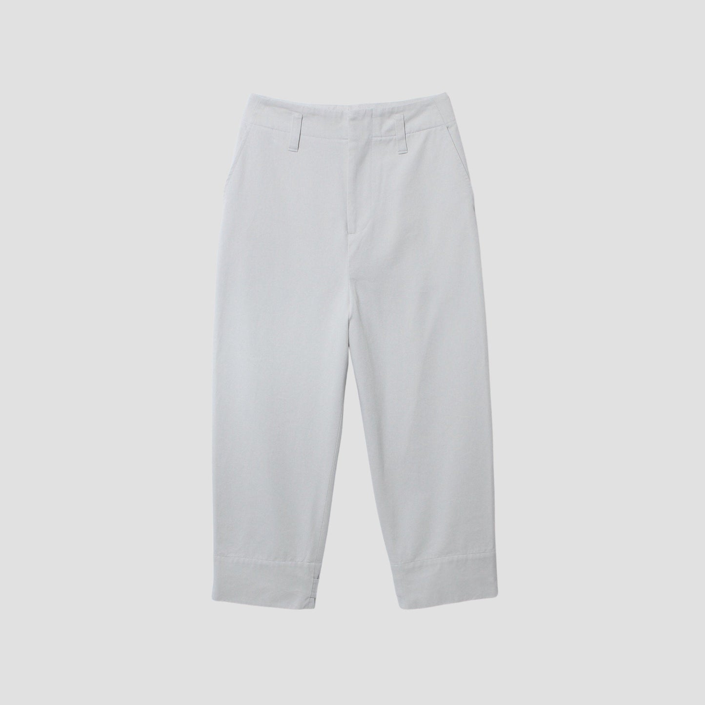 ORGANIC COTTON TWILL TROUSERS