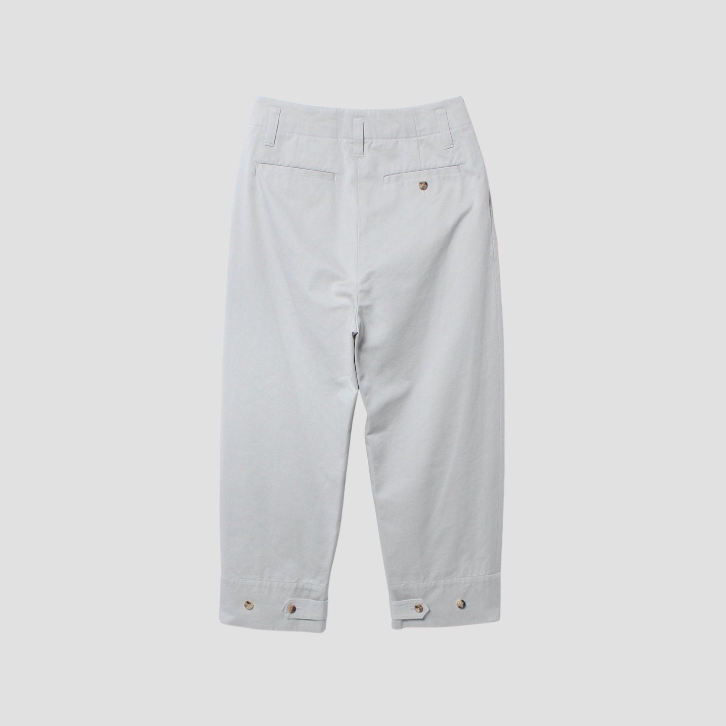 ORGANIC COTTON TWILL TROUSERS