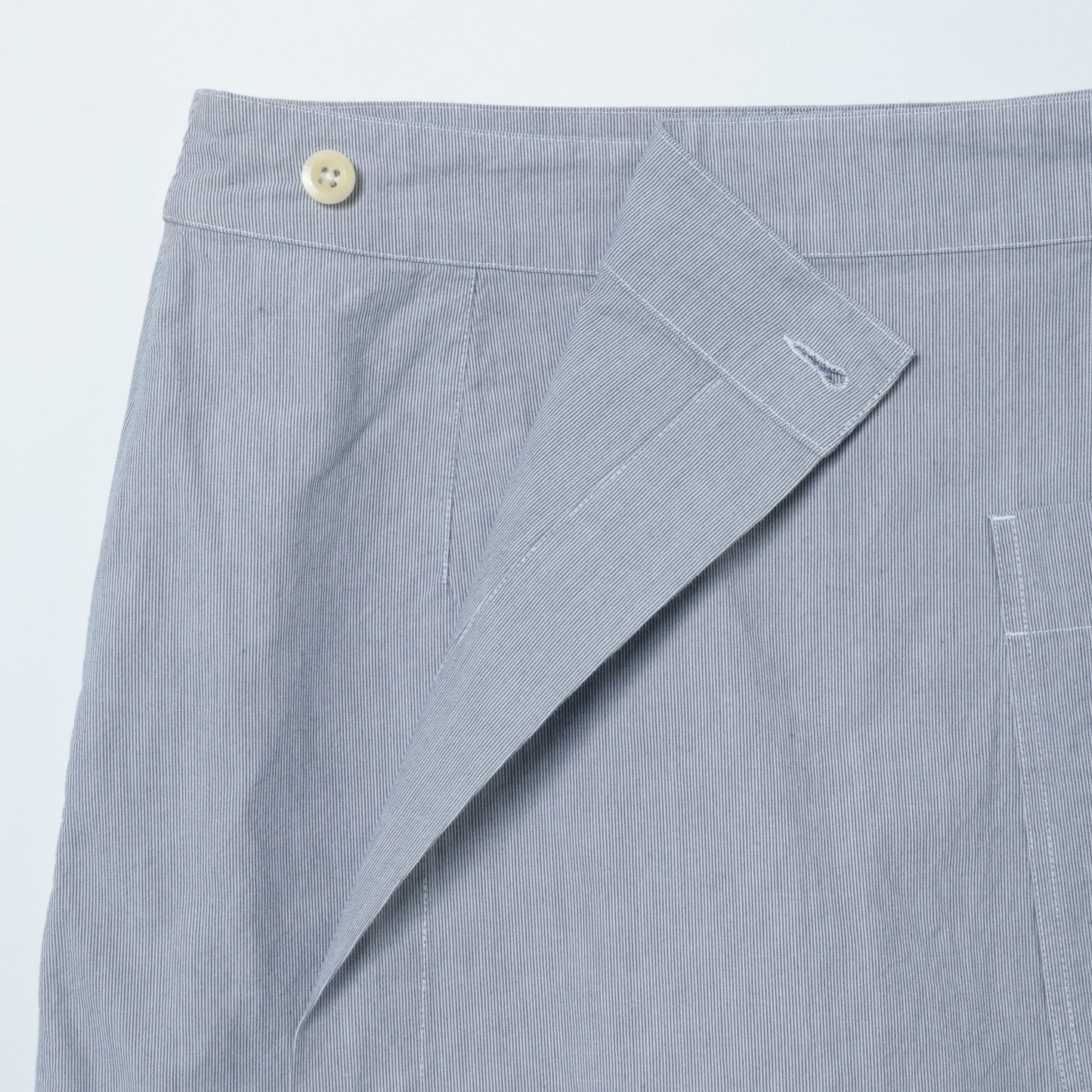HAIRLINE COTTON SKIRT