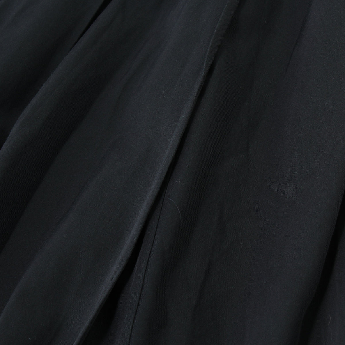 GLAZED COTTON CUPRA SKIRT