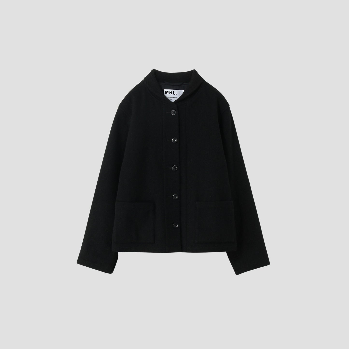 FINE WOOL MELTON BLOUSON