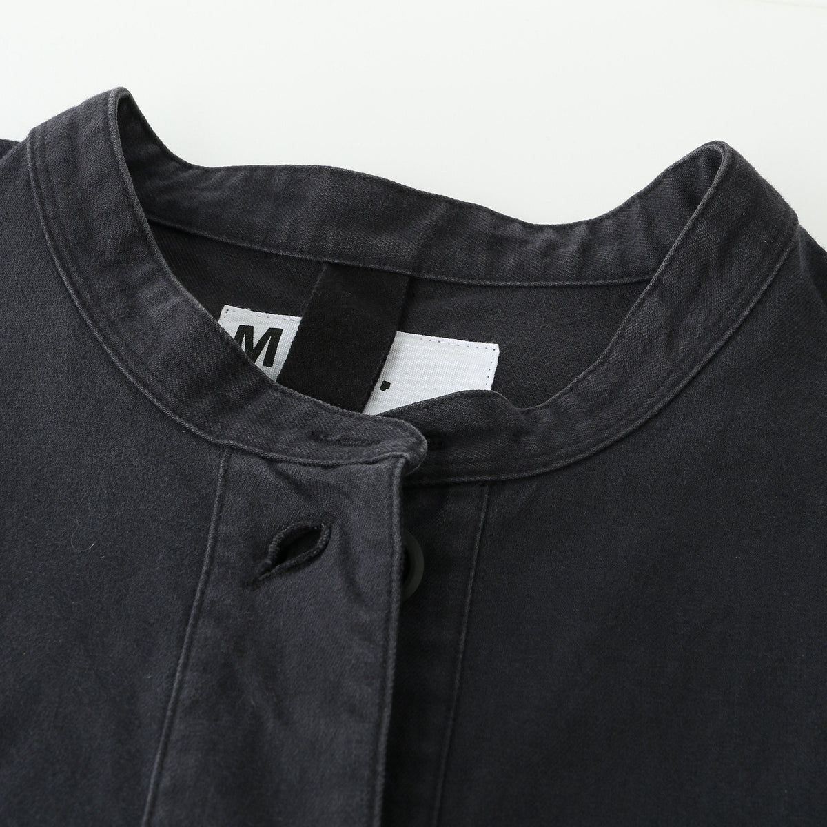 WORN COTTON WOOL TWILL DRESS