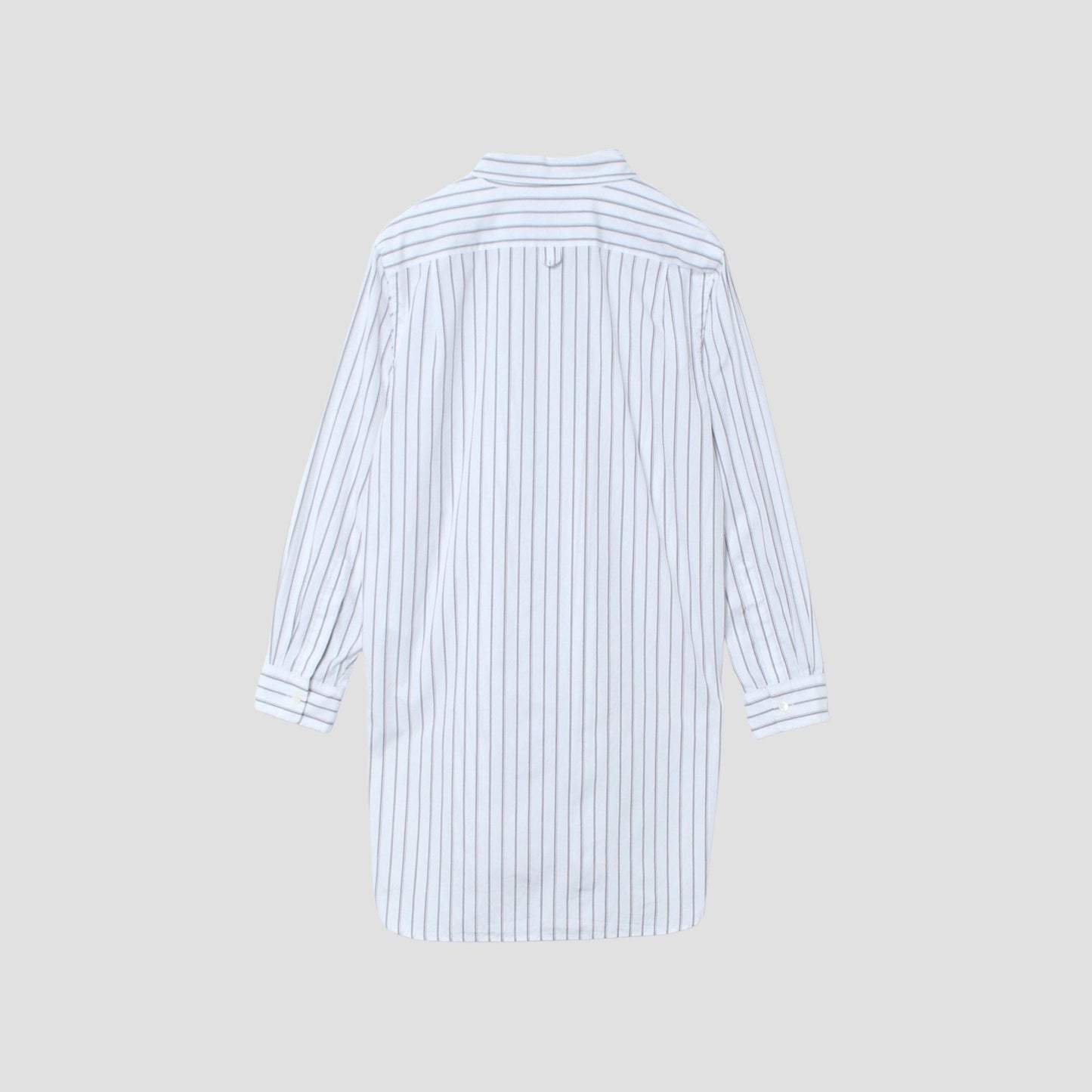 TRIPLE STRIPE COTTON POPLIN SHIRT