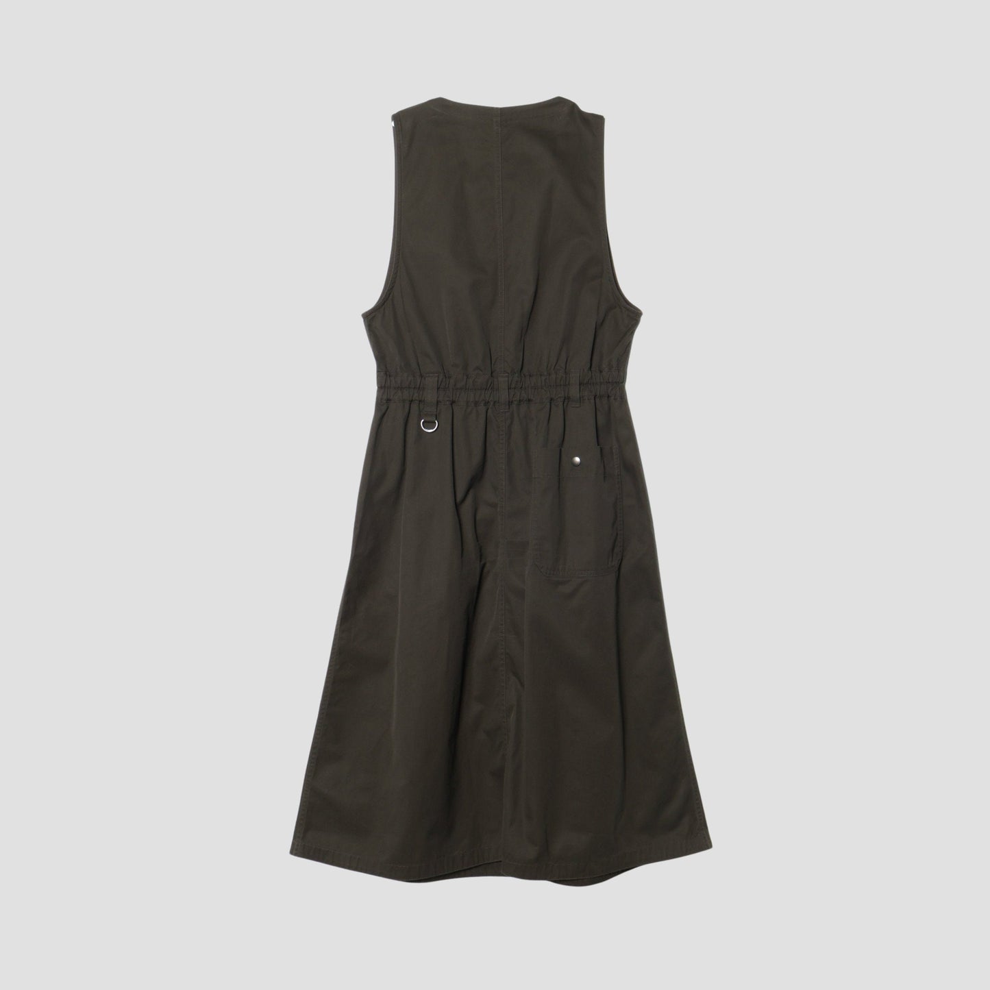 HIGH TWIST COTTON TWILL DRESS