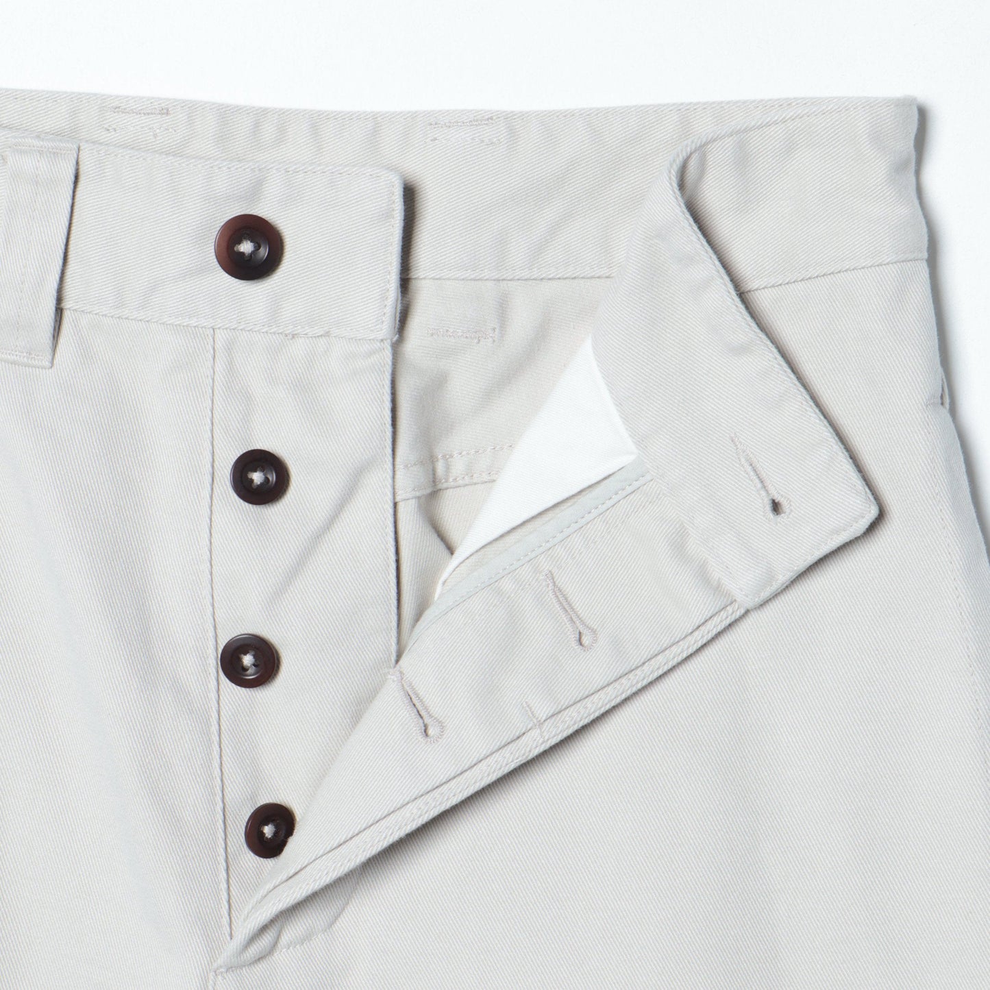 BRUSHED COTTON DRILL TROUSERS