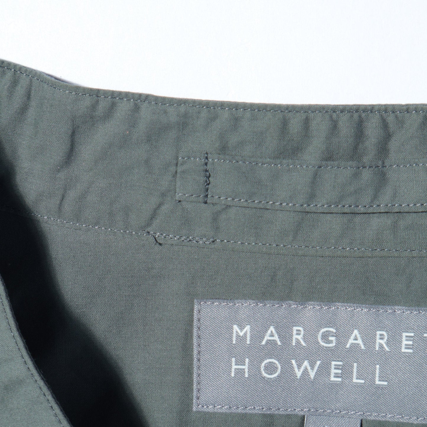 LIGHTWEIGHT COMPACT COTTON POPLIN SHIRT